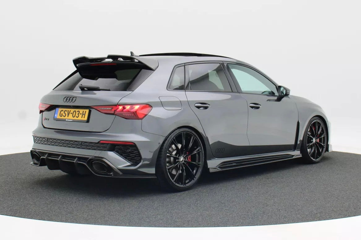 Carbon fibre side skirts Audi RS3 8Y 2021-2024 Sportback & Sedan