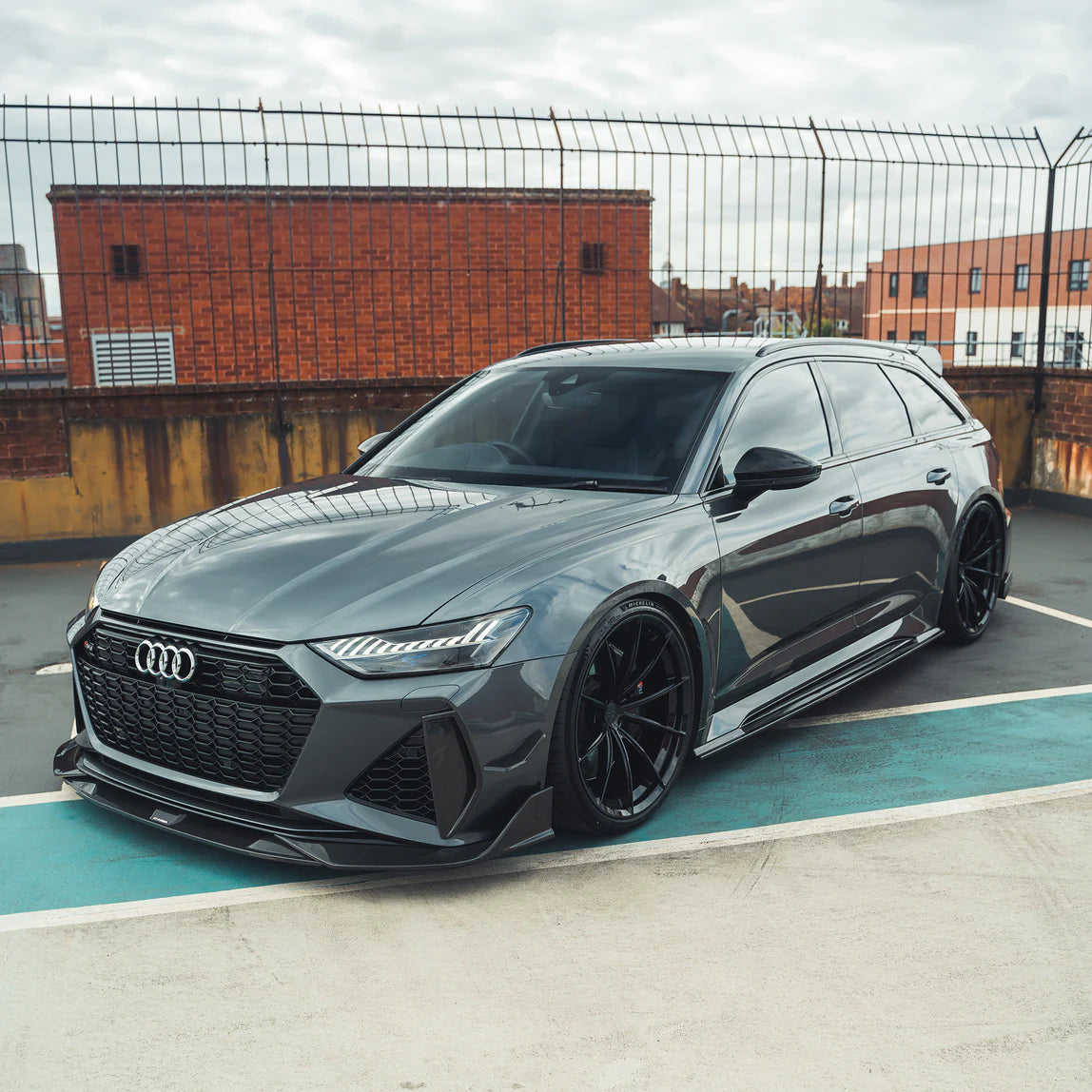 Carbon fibre luchthapper insert Audi RS6/RS7 C8