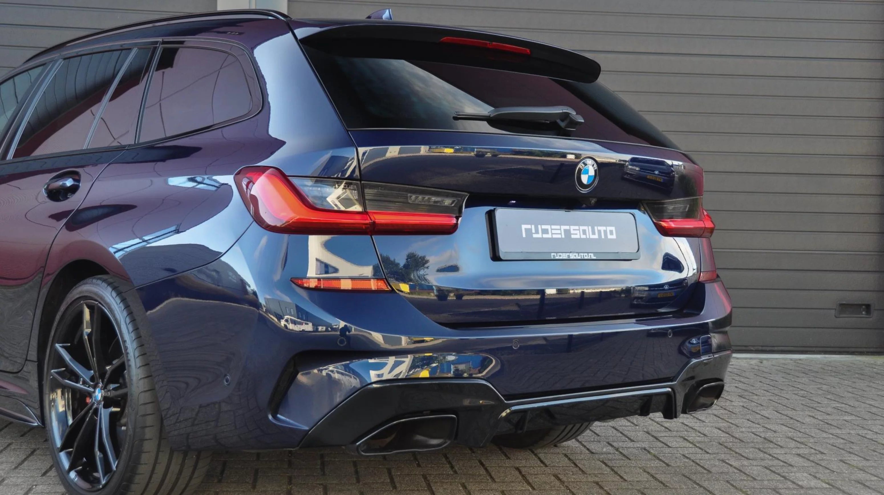 Diffuser hoogglans zwart 'M340i' BMW 3-serie G20/21 M-Performance style