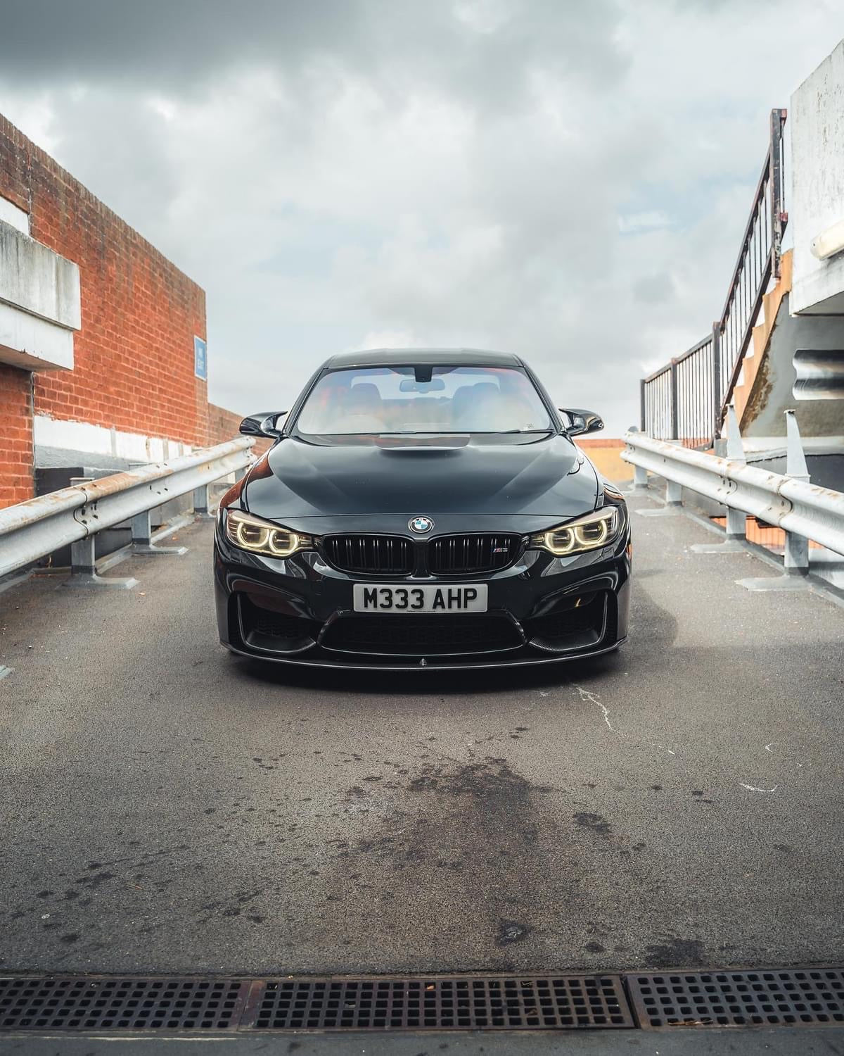 Carbon fibre splitter (3 PIECE) BMW M3/M4 (F80/F82/F83) - M-Performance style