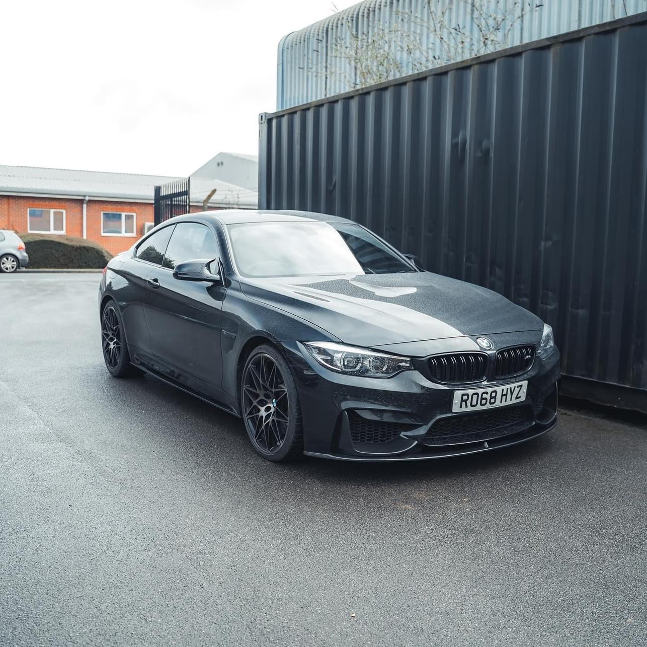 Carbon fibre splitter (3 PIECE) BMW M3/M4 (F80/F82/F83) - M-Performance style