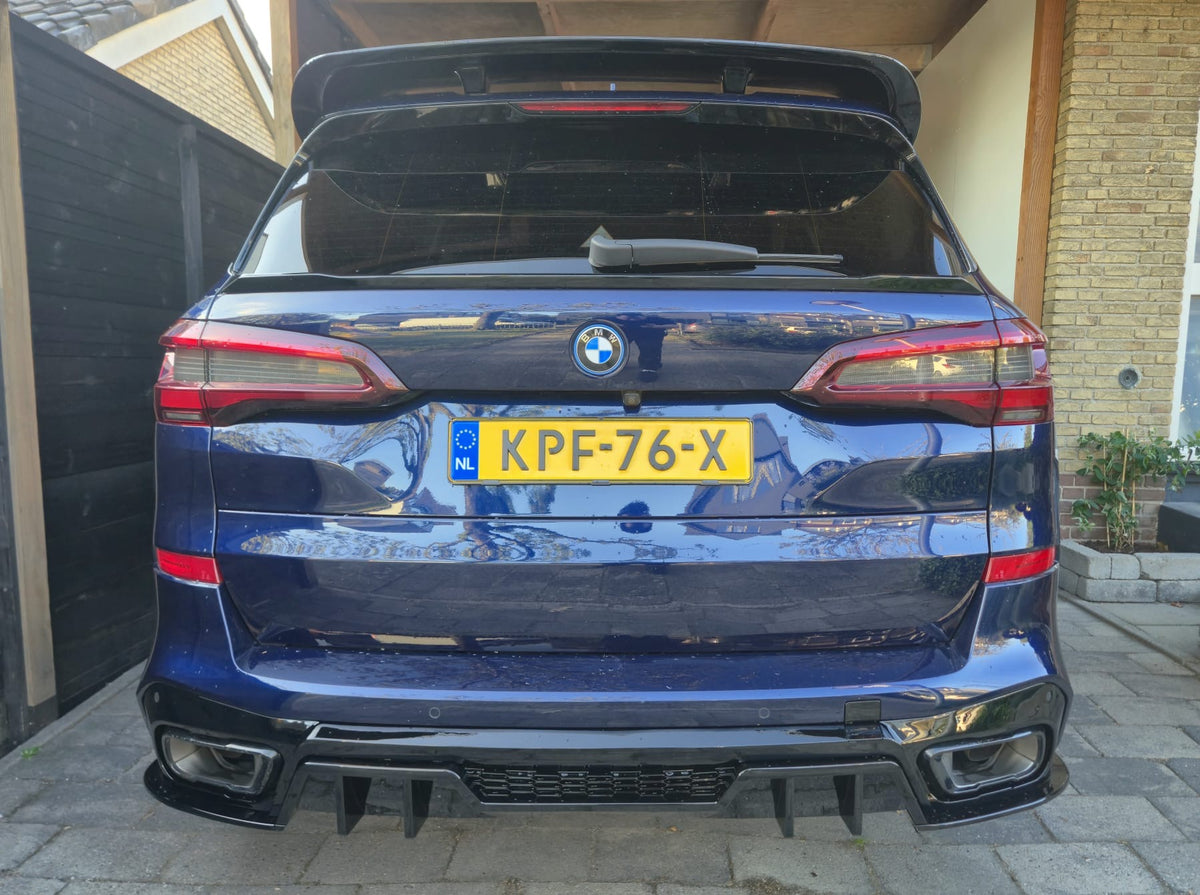 Diffuser BMW X5 G05 hoogglans zwart