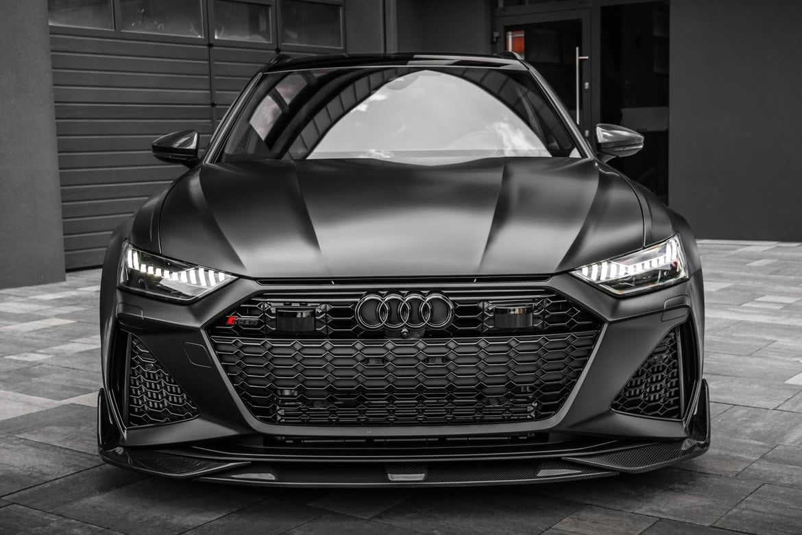 Carbon fibre front splitter Audi RS6/RS7 C8