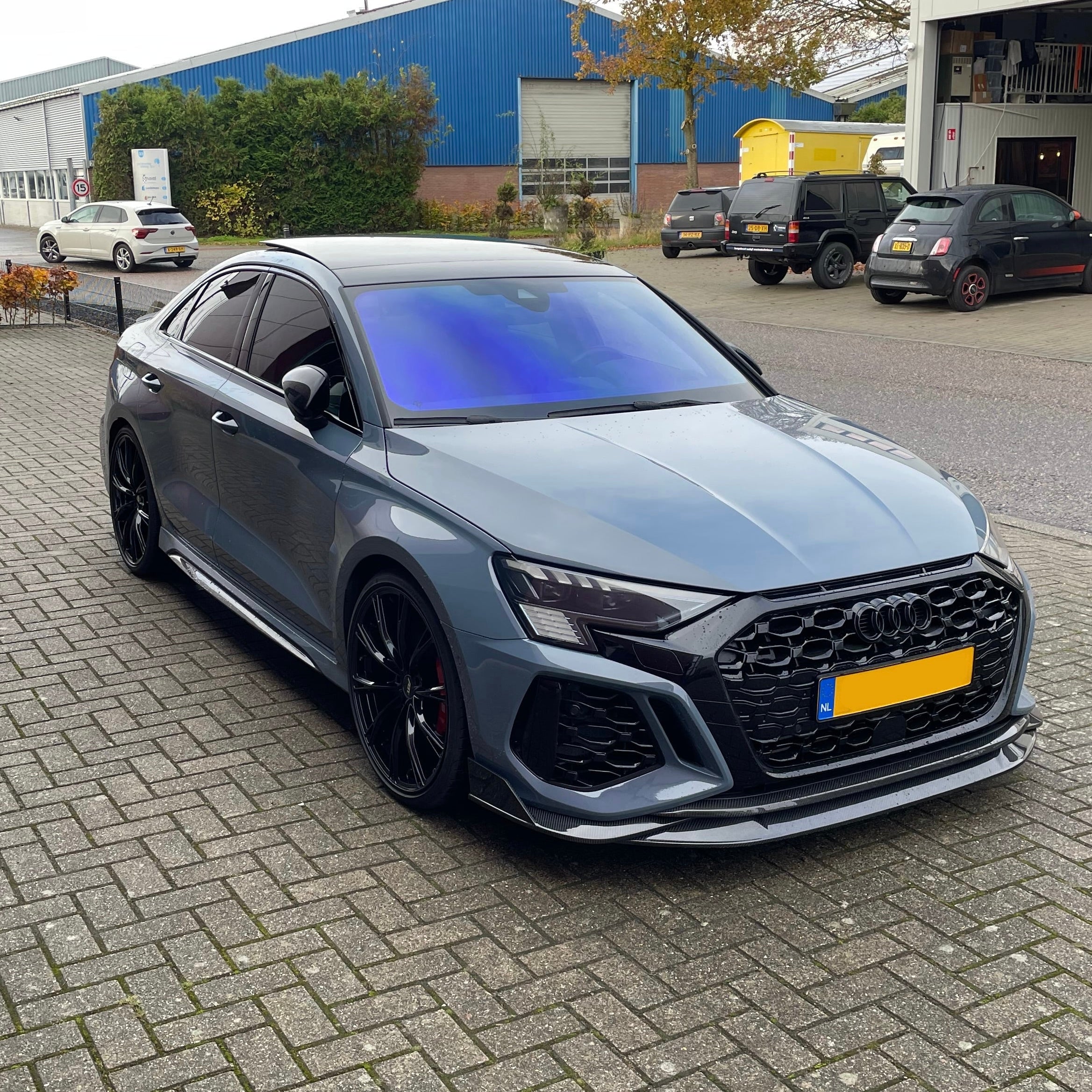 Carbon fibre front splitter Audi RS3 8Y 2021-2024 Sportback & Sedan