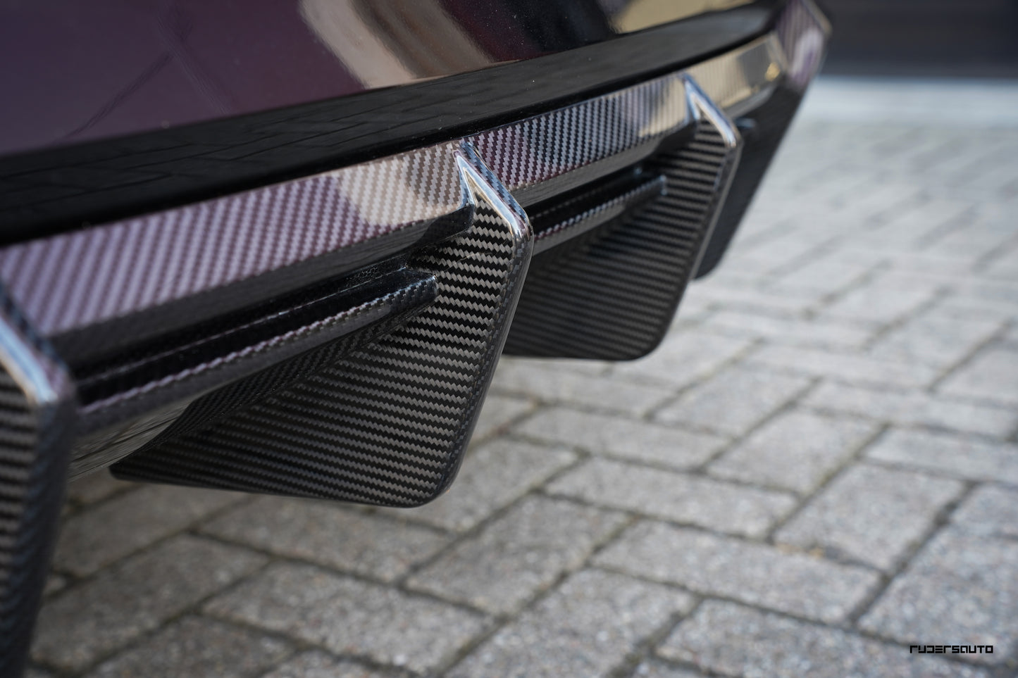 Carbon fibre diffuser Audi RS4 B9 & B9.5