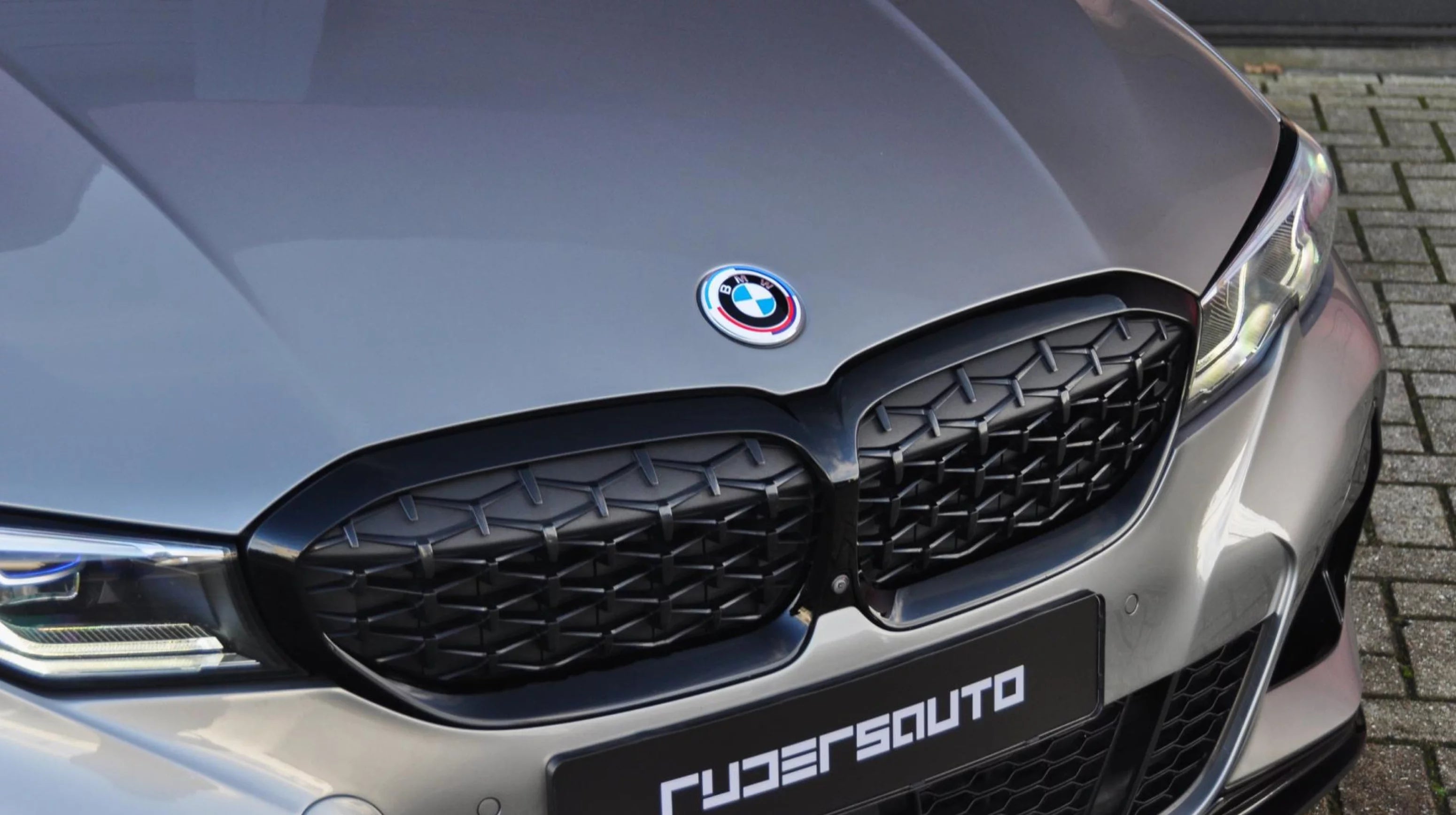 Hoogglans zwarte 'M340' grille BMW 3-serie G20/21