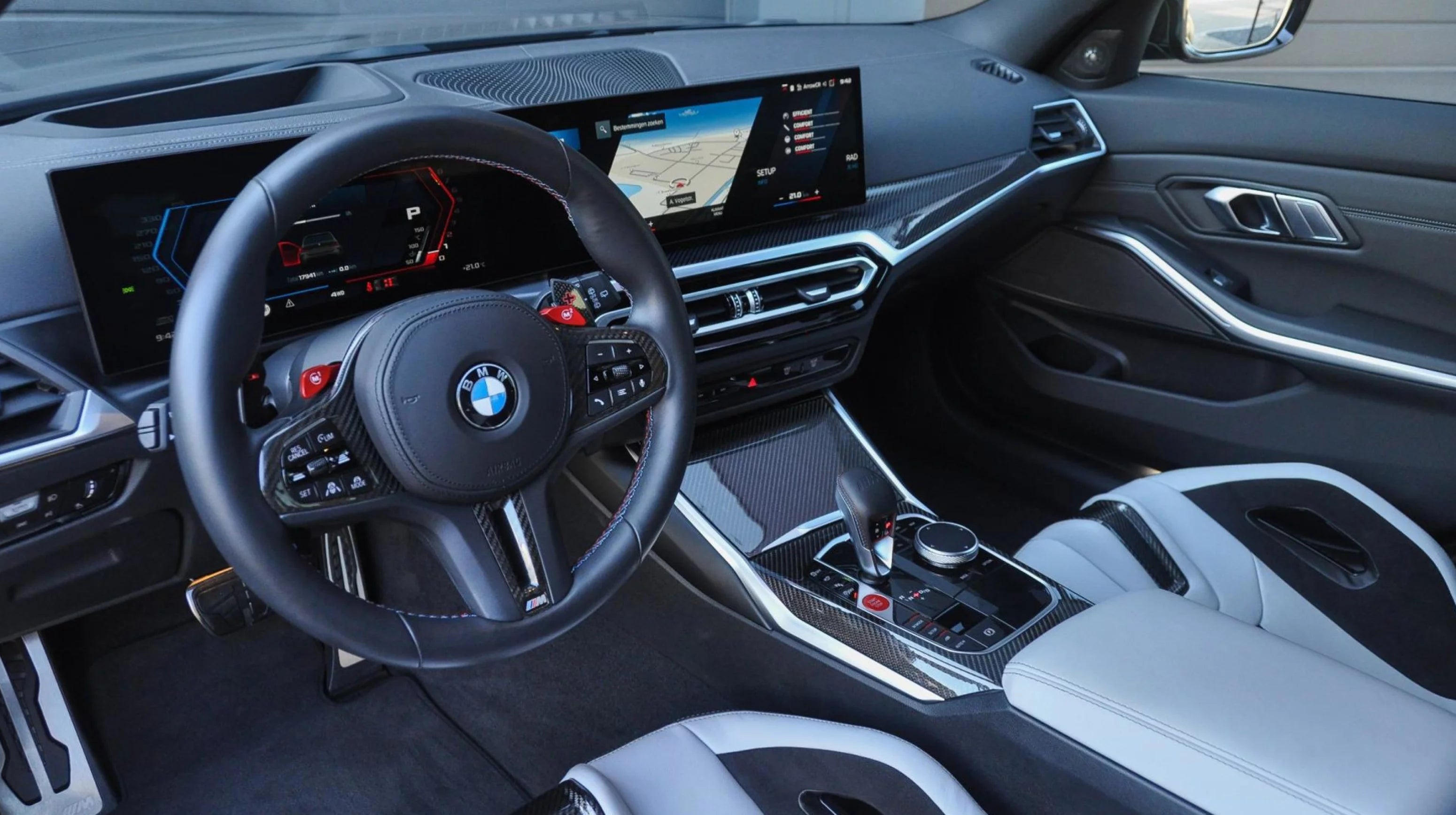 Carbon fibre interieurlijsten BMW GXX 2022-2024 - LHD