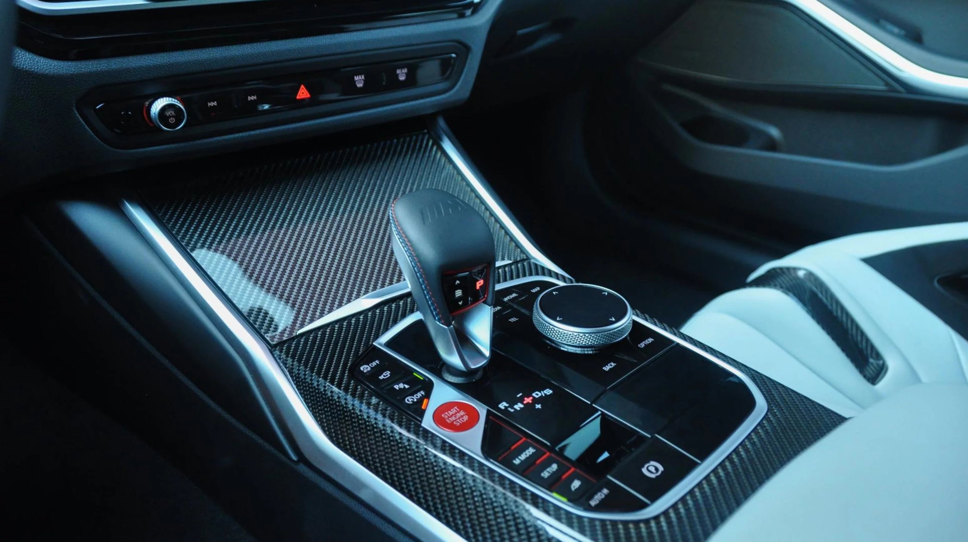 Carbon fibre interieurlijsten BMW GXX 2022-2024 - LHD