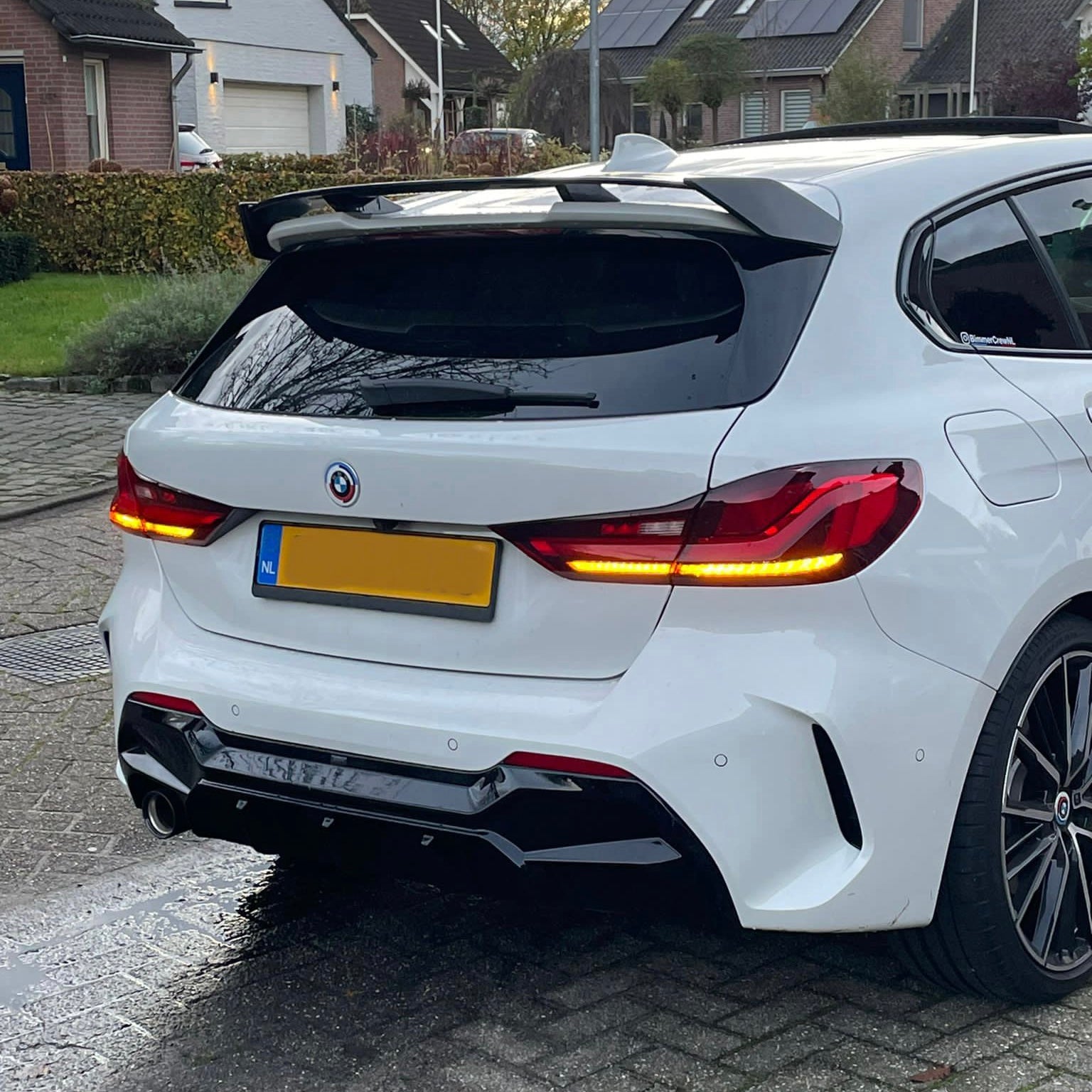 Rear spoiler M-Performance BMW F40 - Hoogglans zwart