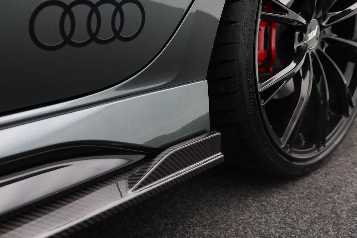 Carbon fibre side skirts Audi RS3 8Y 2021-2024 Sportback & Sedan