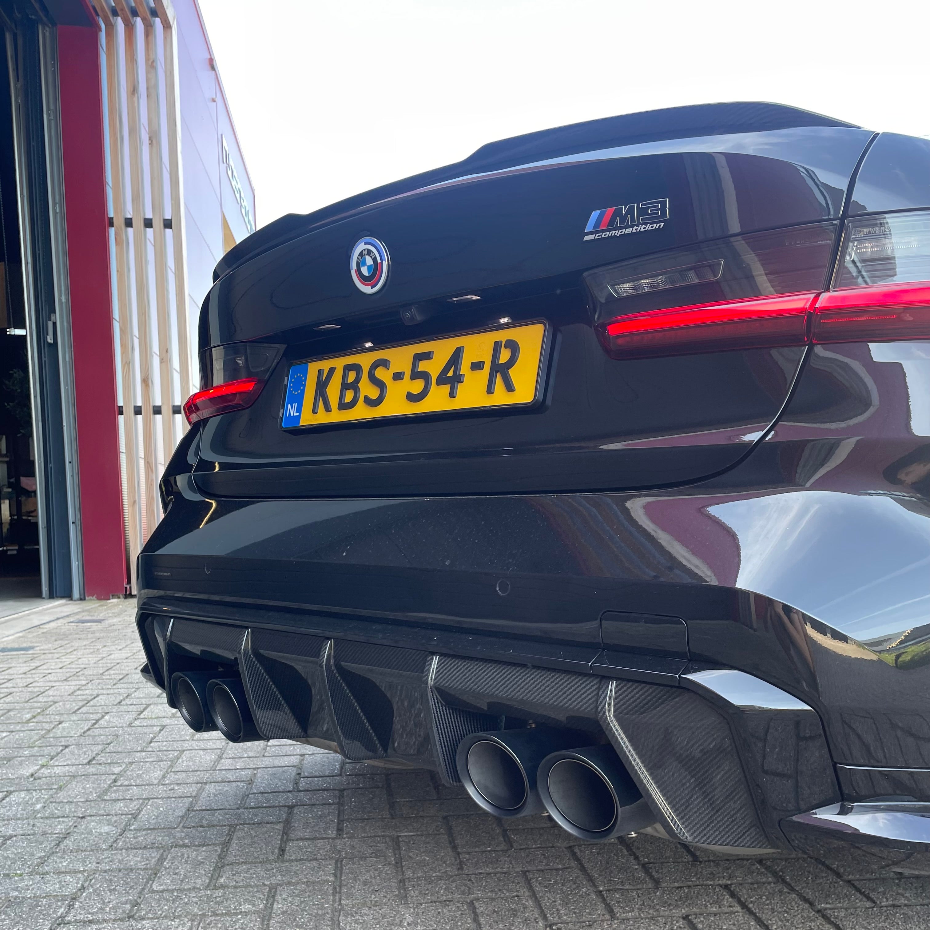 Carbon fibre diffuser BMW M3/M4 G80/G81/G82/G83 - M-Performance style