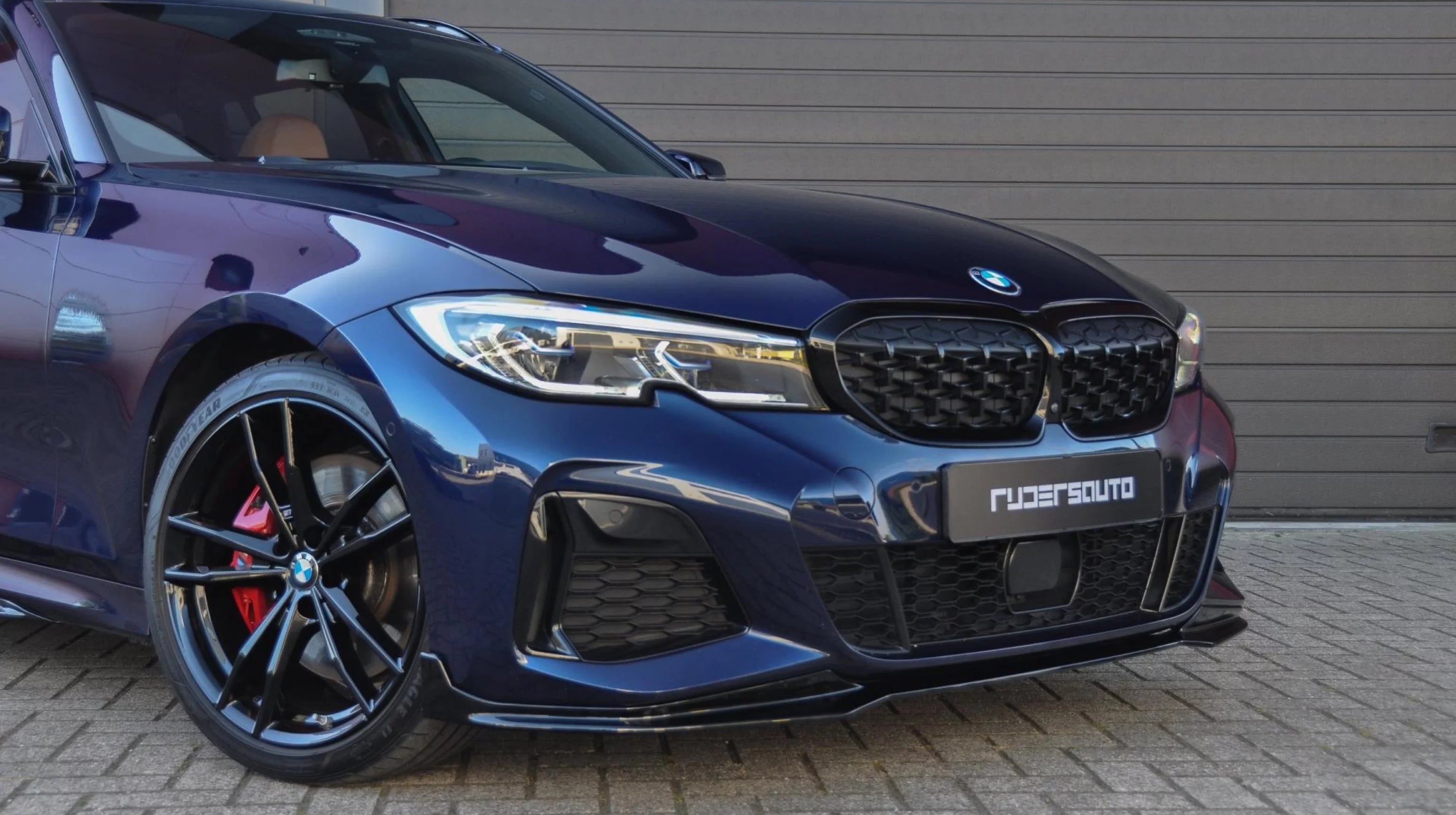 Front splitter hoogglans zwart BMW 3-serie G20/21 M-Performance style