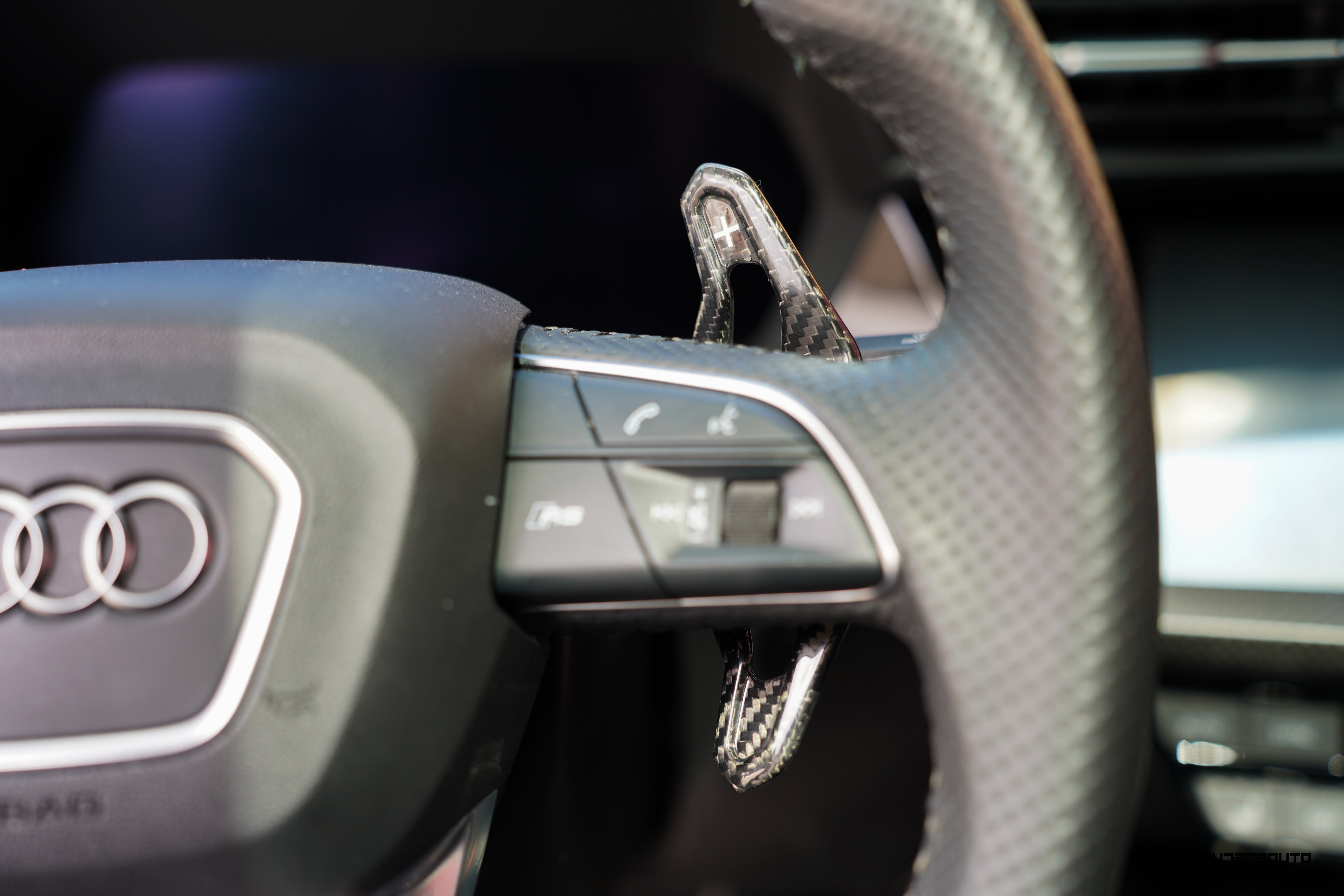 Schakelflippers carbon fibre Audi