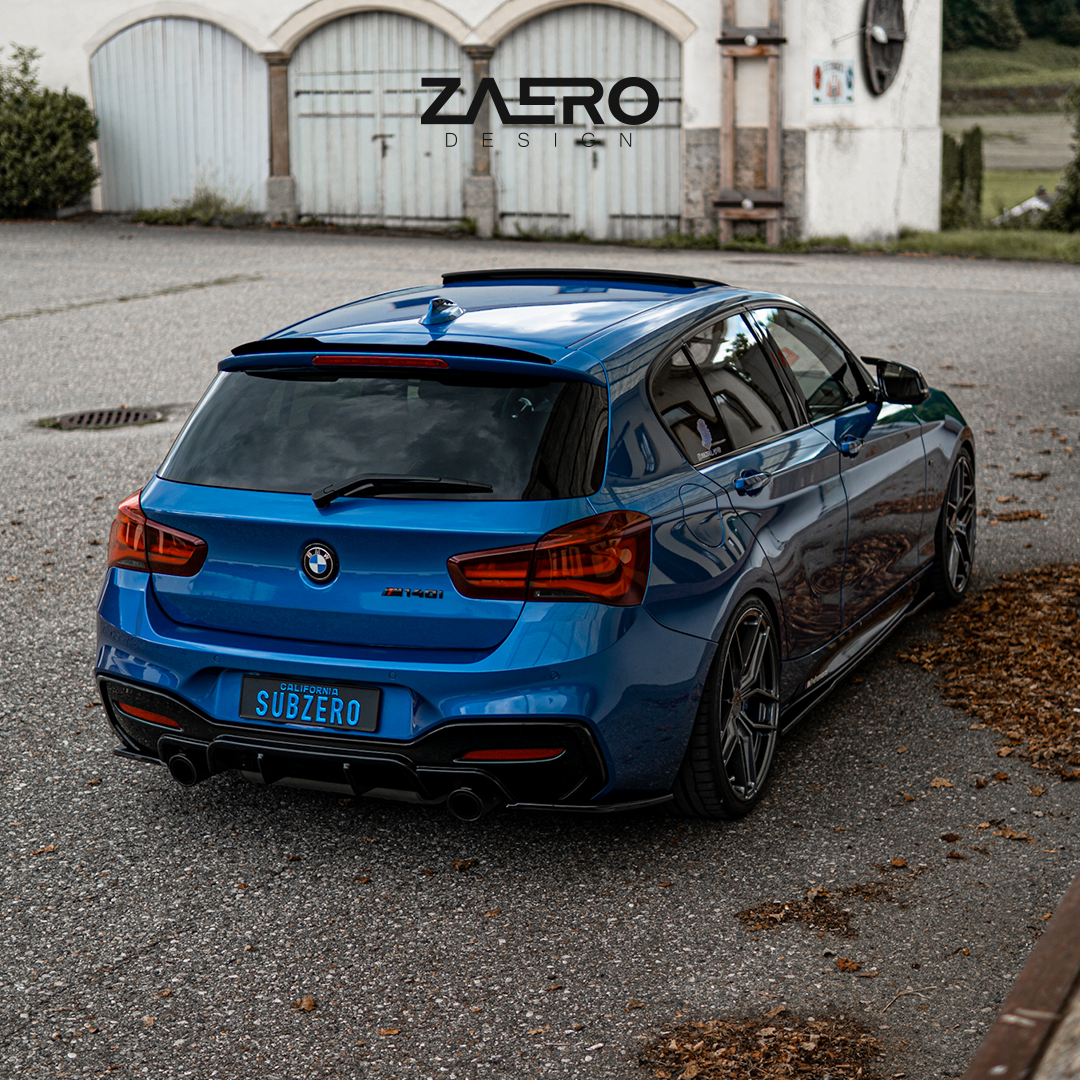 Diffuser flaps BMW 1-serie F20 I F21 LCI - Zaero Design