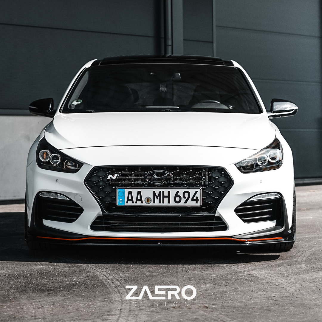 Front splitter Hyundai i30N Hatchback & Fastback - Zaero Design
