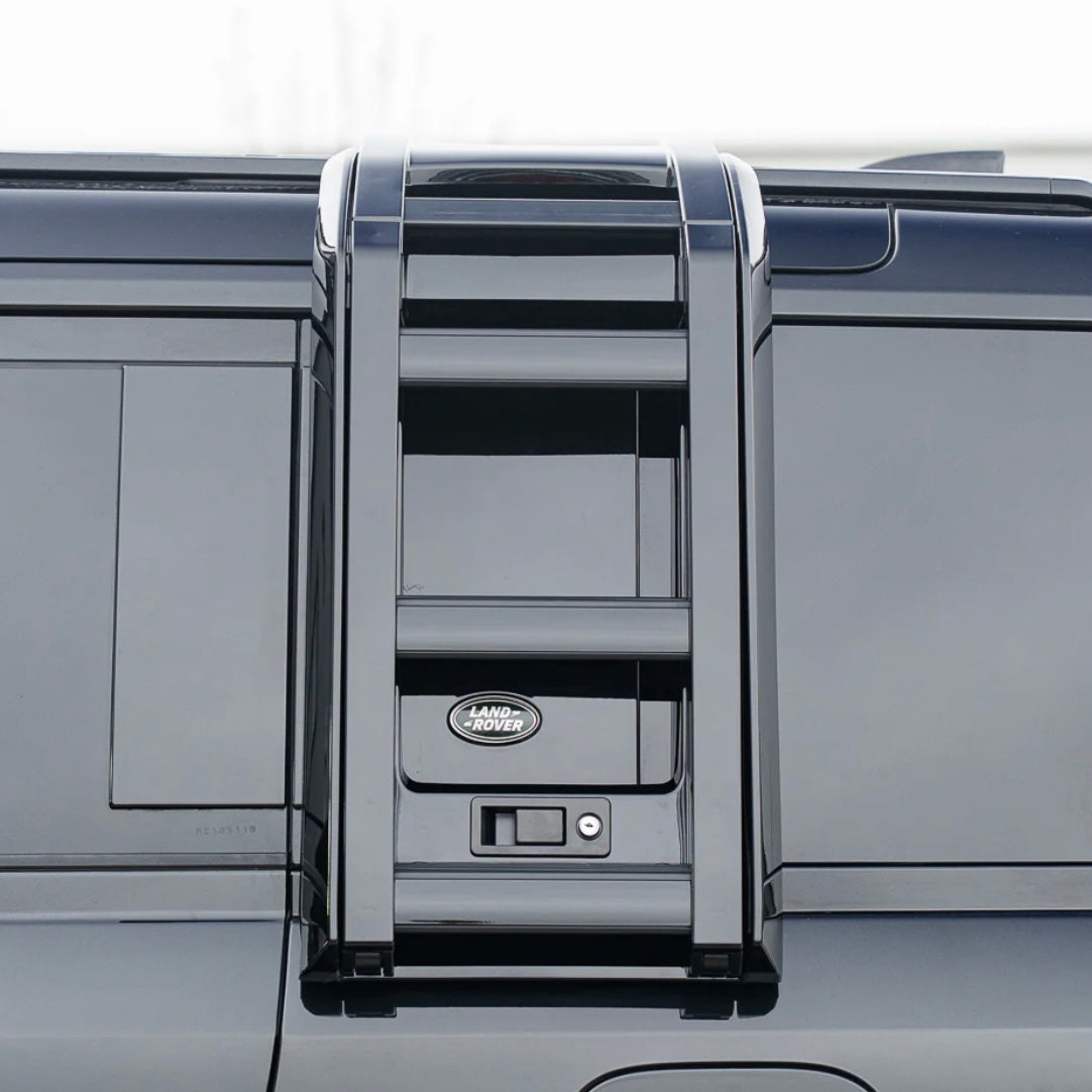 Land Rover Defender L663 90 & 110 Ladder Hoogglans Zwart (2020+)