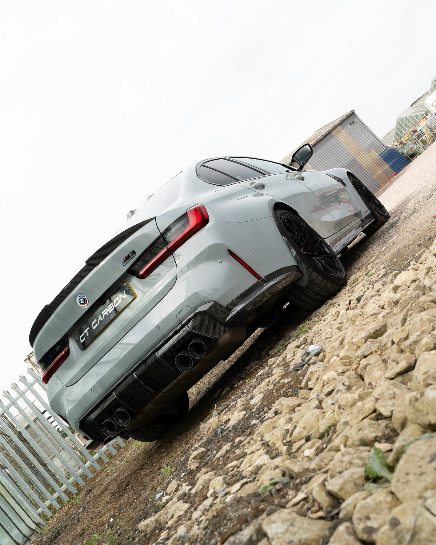 Carbon fibre diffuser BMW G80/G81 M3