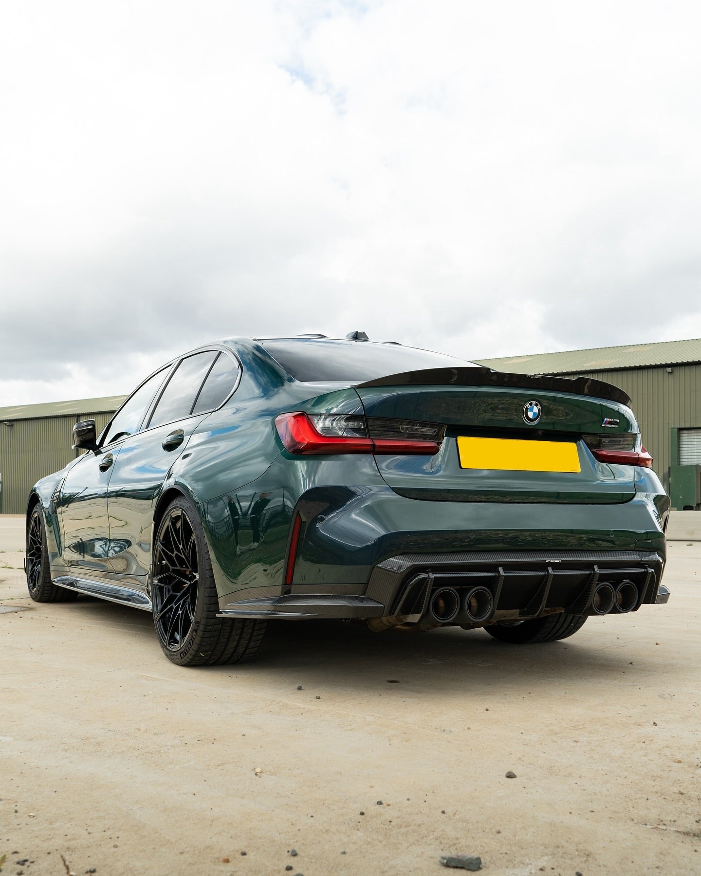 Carbon fibre diffuser BMW G80/G81 M3