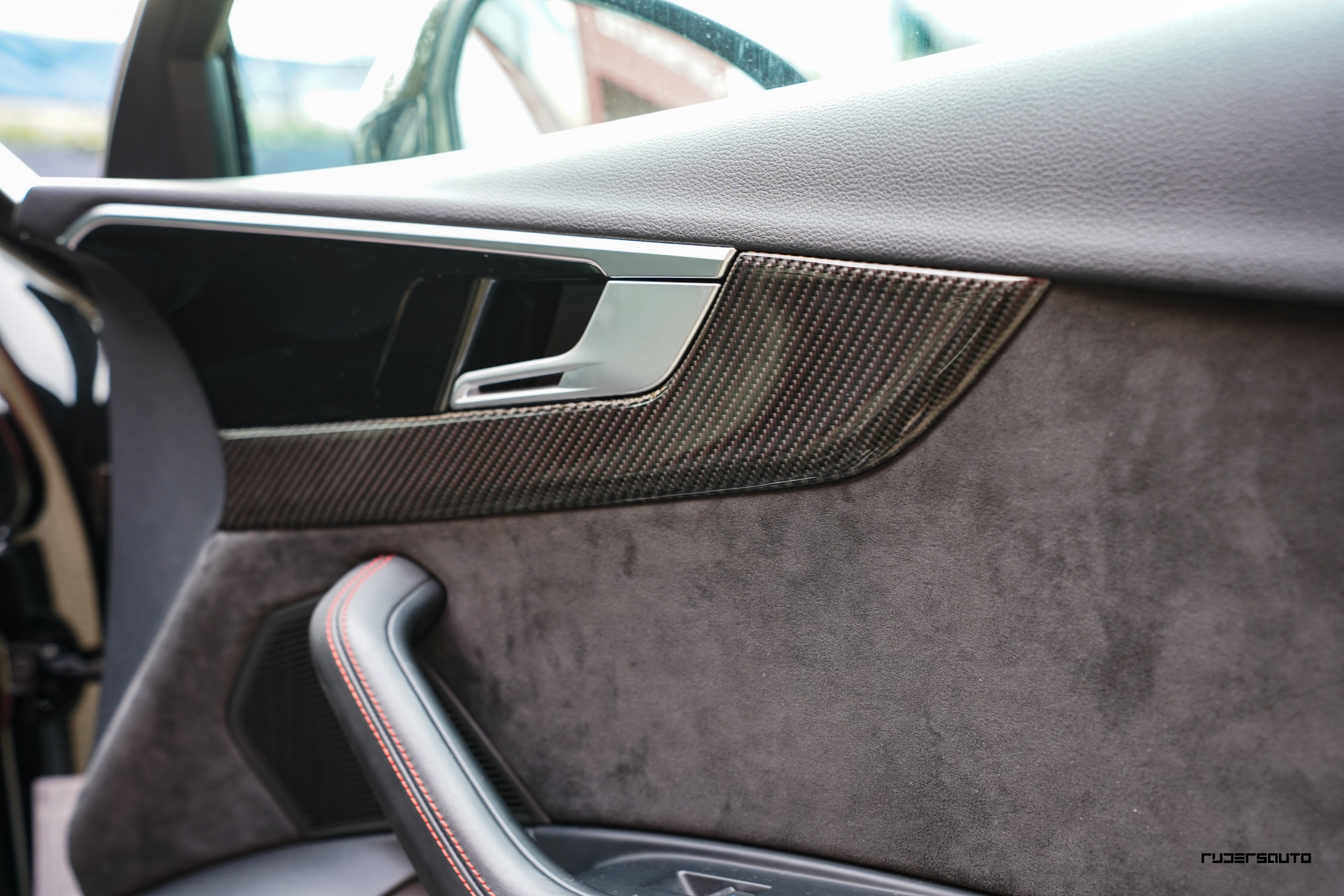 Carbon fibre interieurlijsten Audi RS4 B9 & B9.5