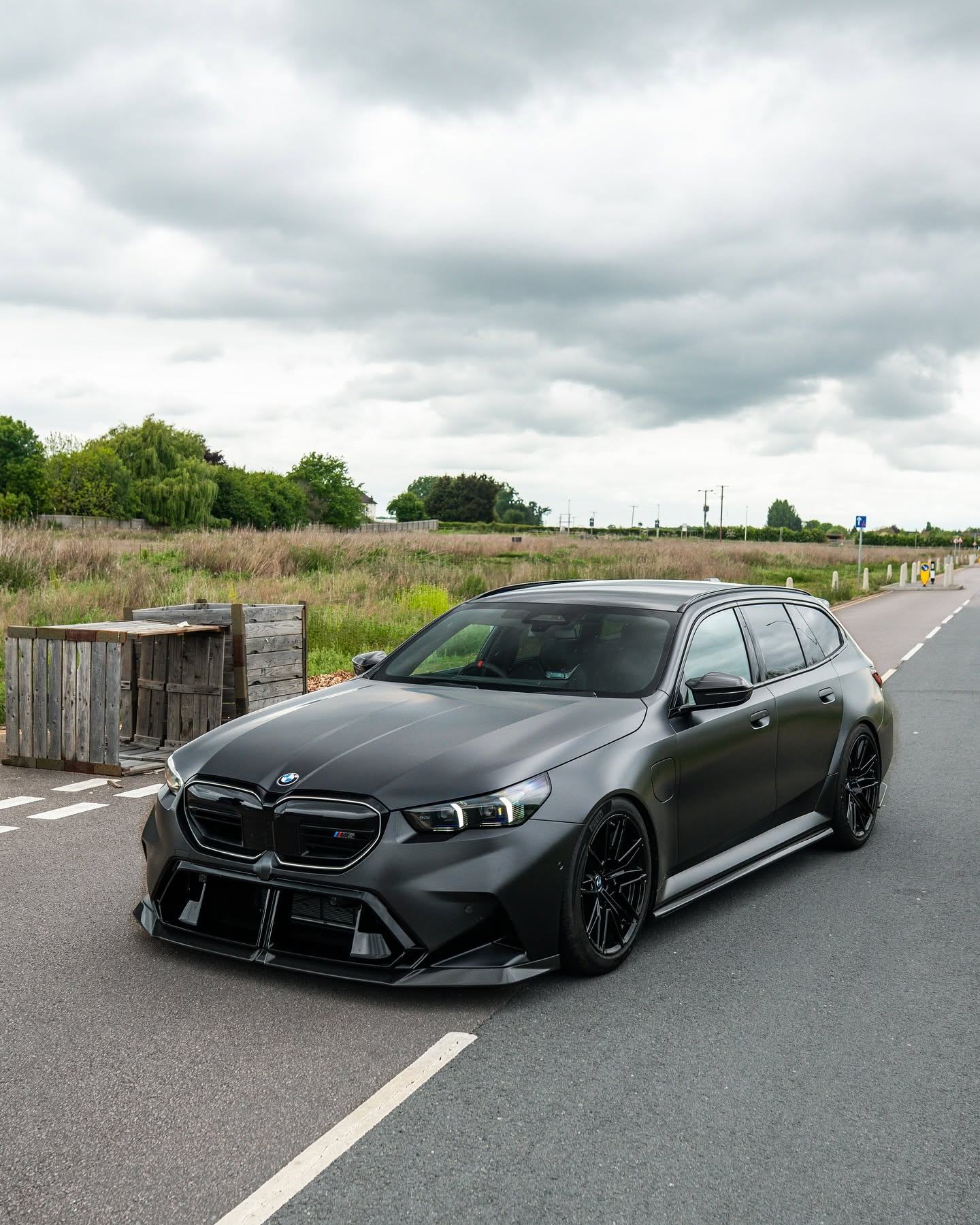 Carbon fiber front splitter BMW M5 G90 & M5 Touring G99