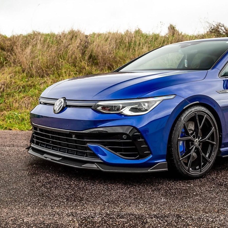 Front splitter carbon fibre VW Golf 8R