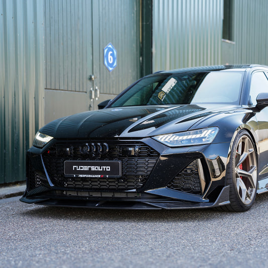 Carbon fibre front splitter Audi RS6/RS7 C8