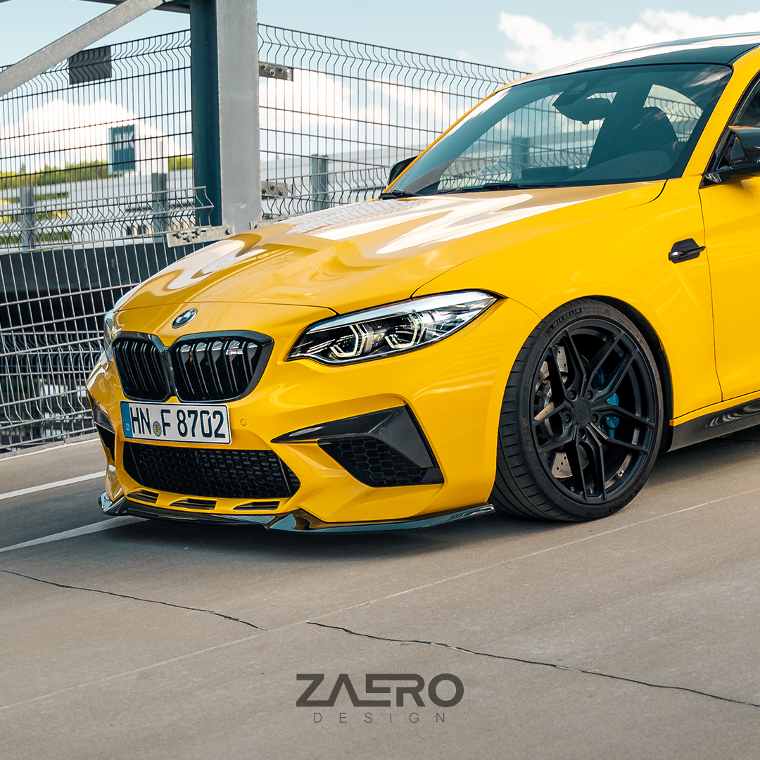 Front splitter BMW M2 F87 Competition - Zaero Design