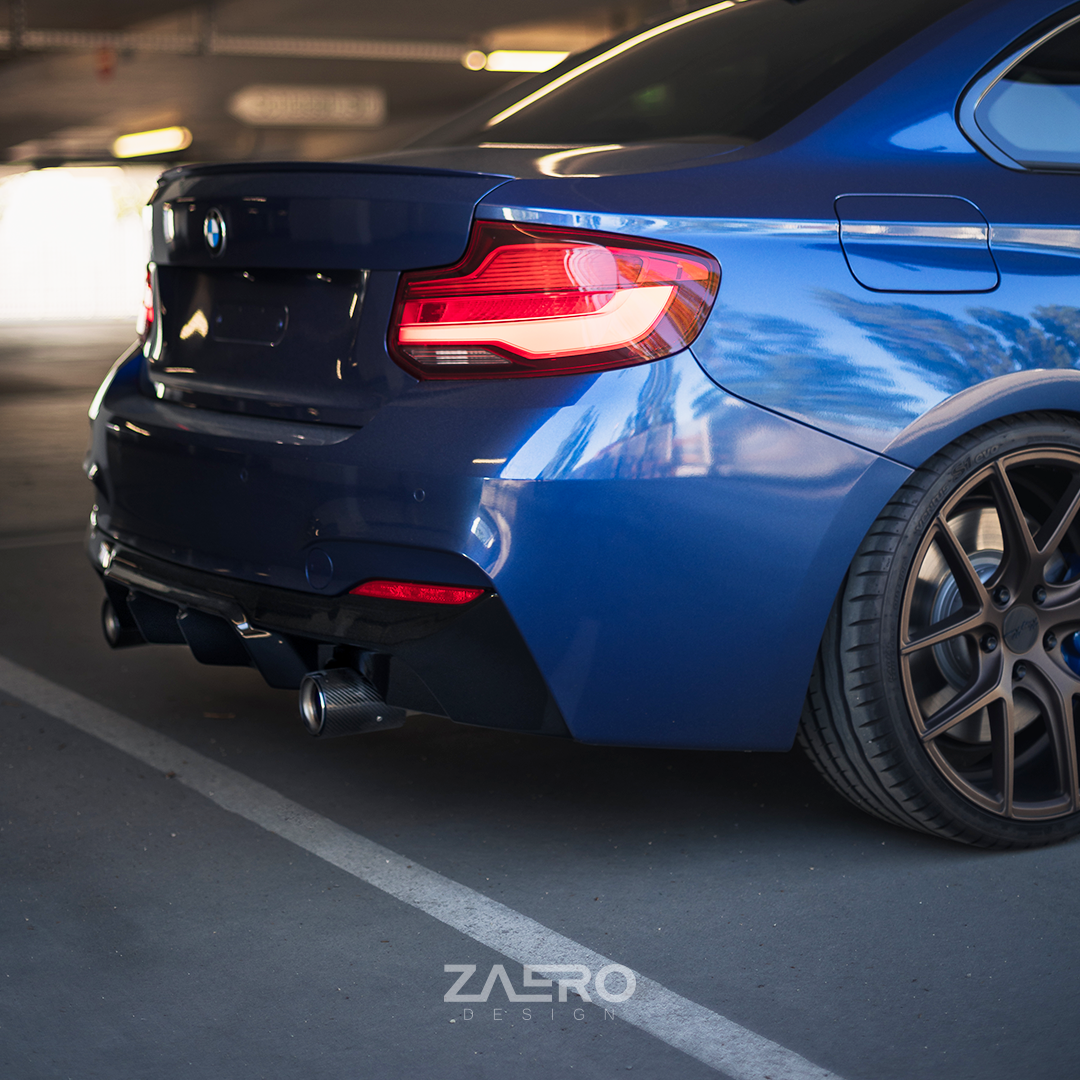 Diffuser BMW 2-serie F22 | F23 M235i & M240i - Zaero Design