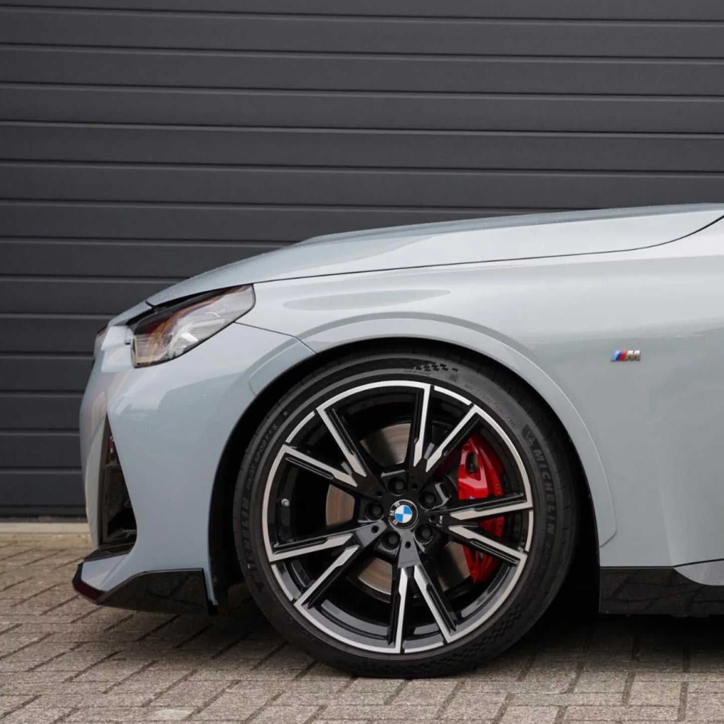Front splitter BMW G42 2-serie M-Performance style - Hoogglans zwart