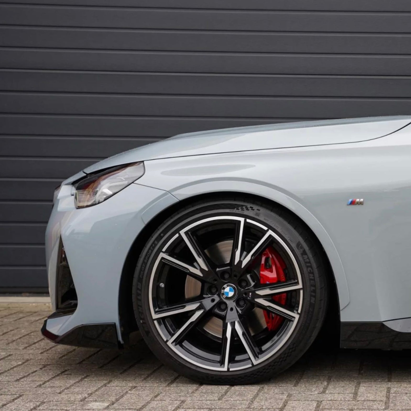 Front splitter BMW G42 2-serie M-Performance style - Hoogglans zwart