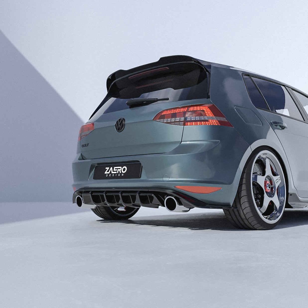 Diffuser VW Golf 7 GTI - Zaero Design