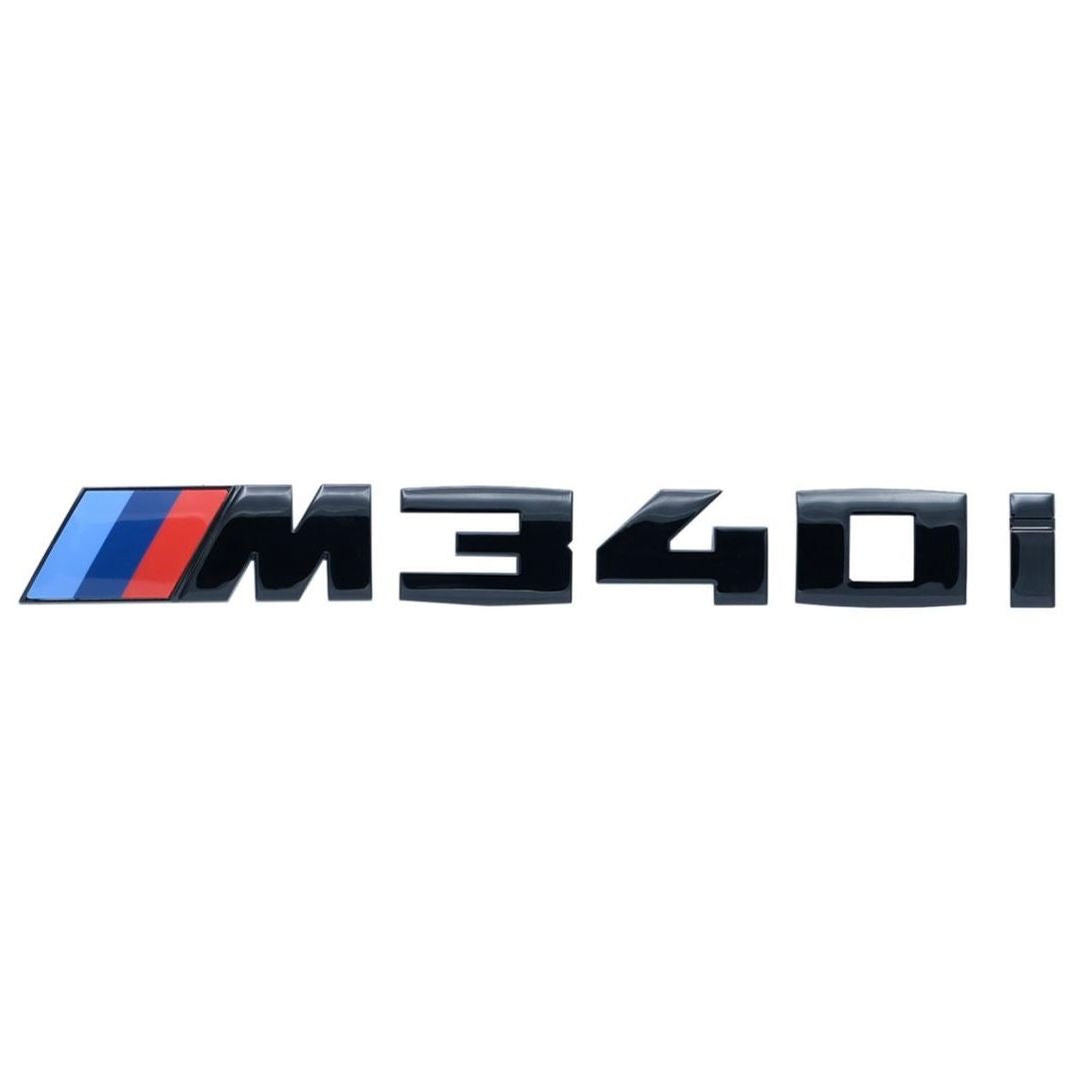 Hoogglans zwart 'M340i' embleem / badge
