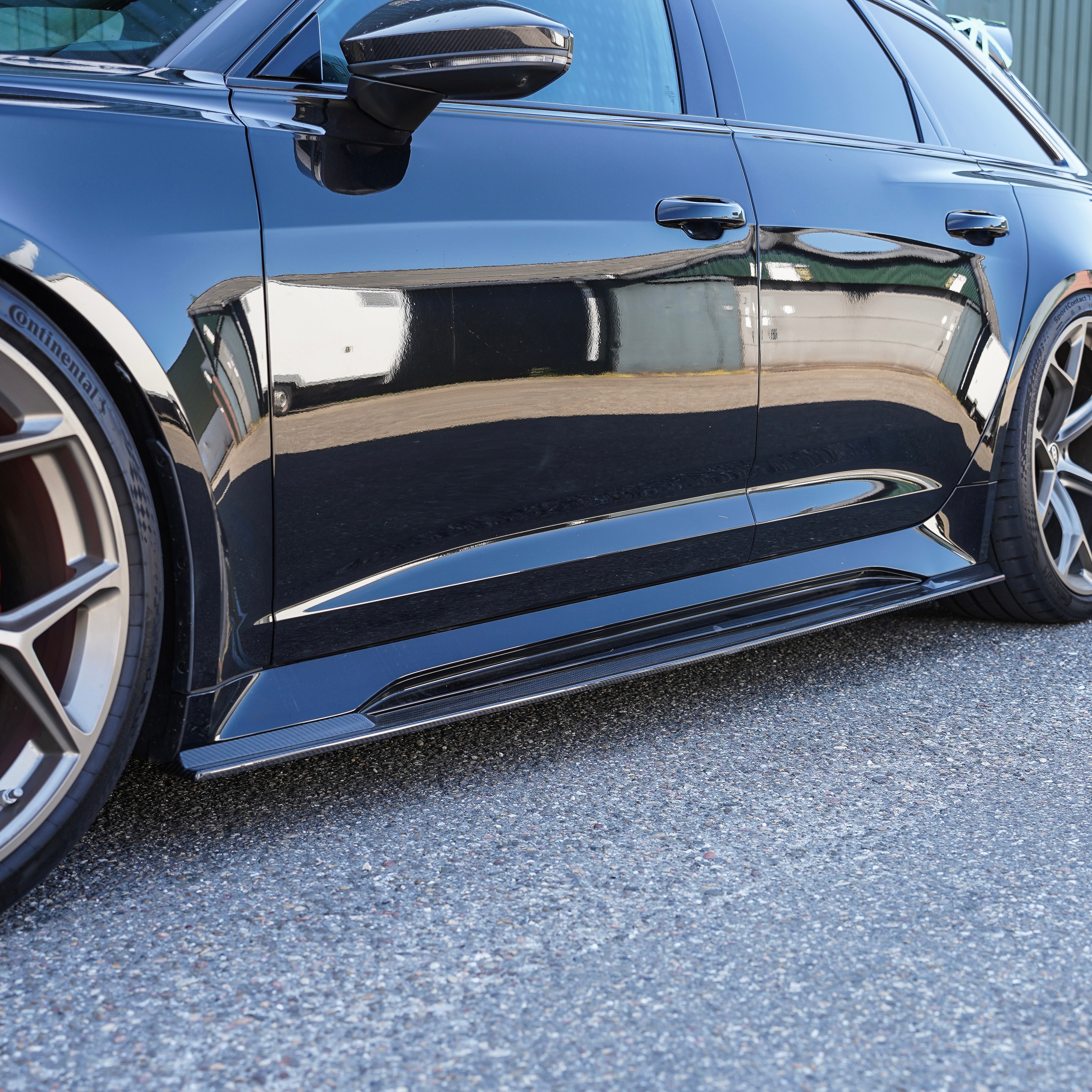 Carbon fibre side skirts Audi RS6/RS7 C8