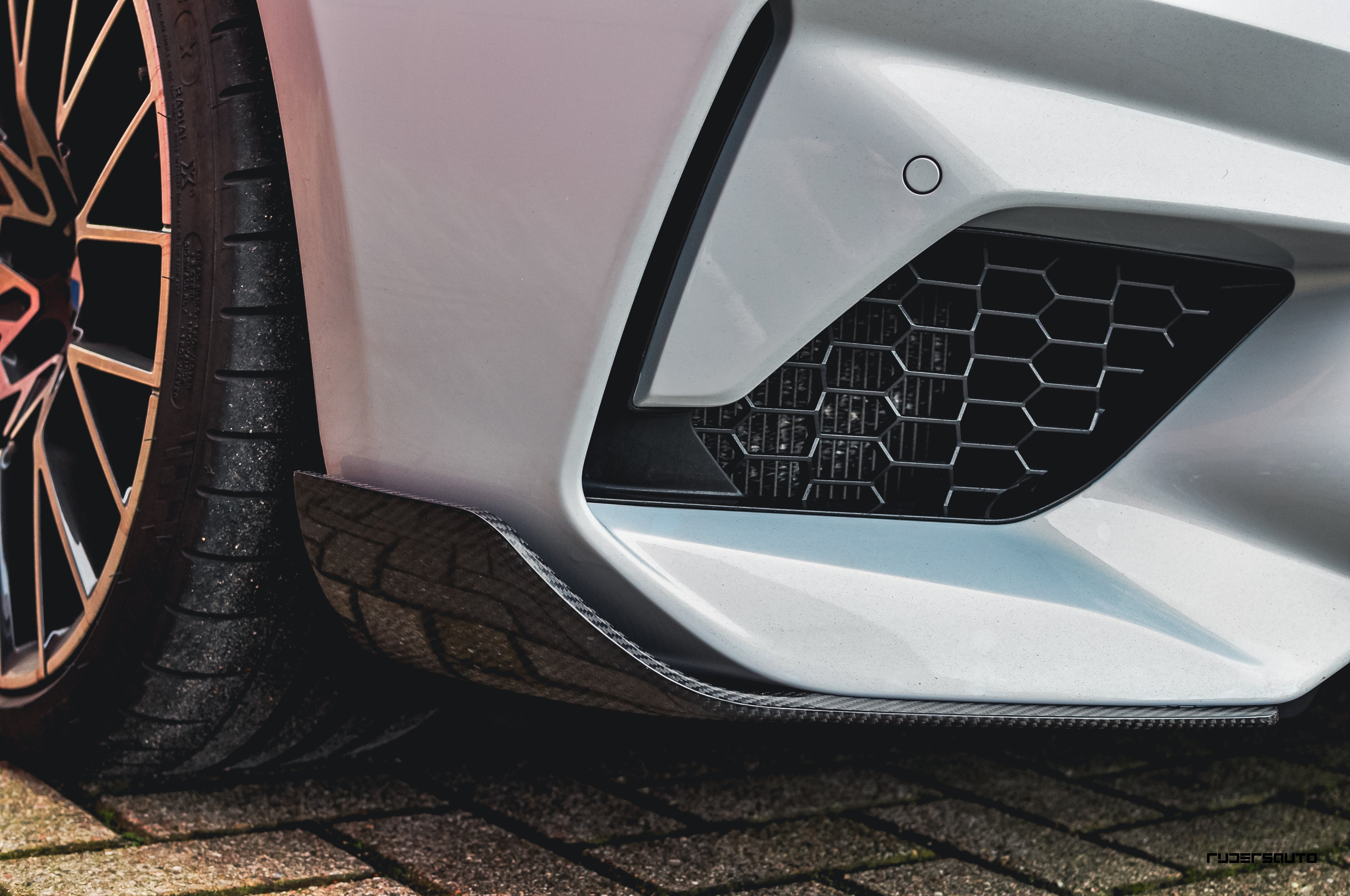 Carbon fibre splitter BMW F87 M2/M2C - M-Performance style