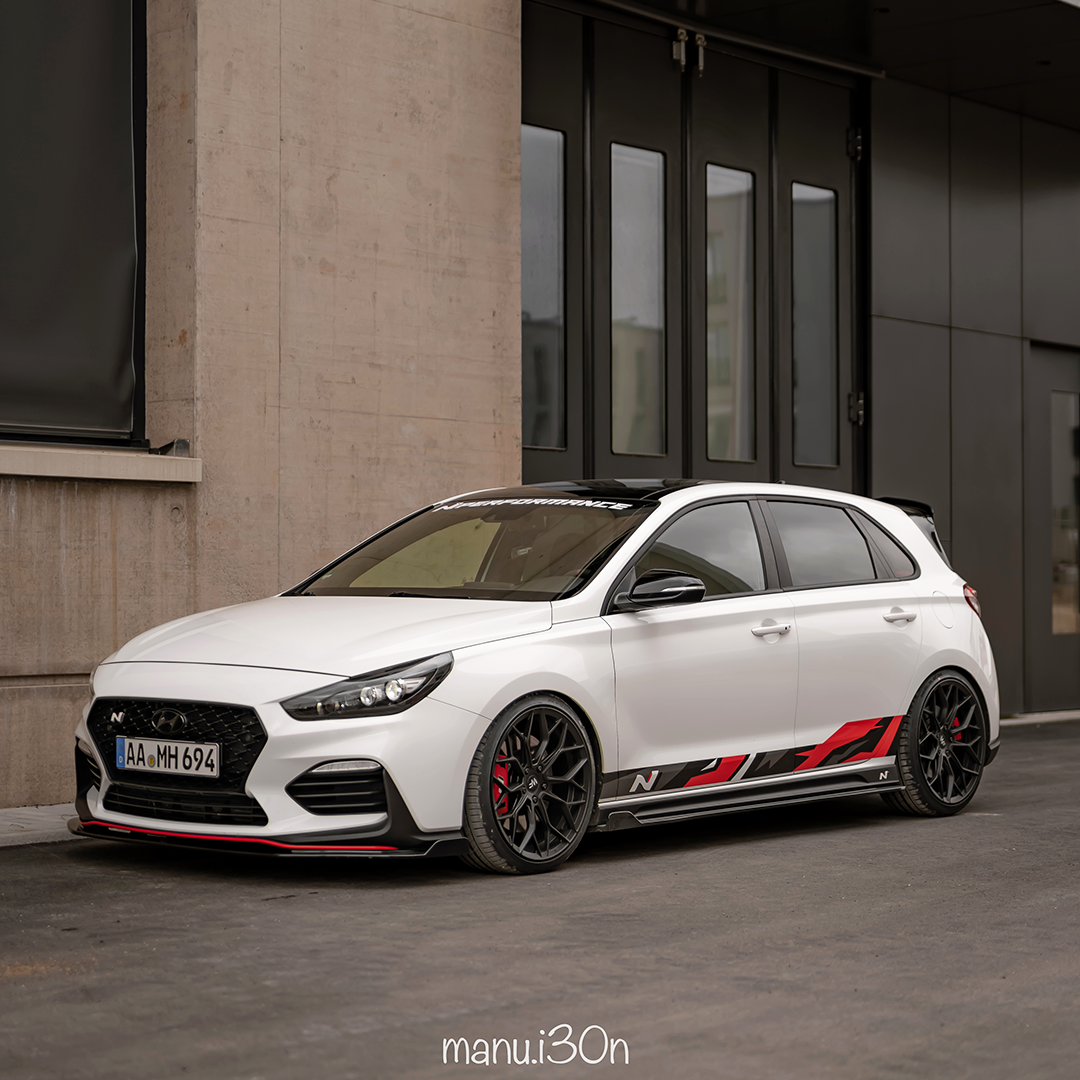 Front splitter Hyundai i30N Hatchback & Fastback - Zaero Design