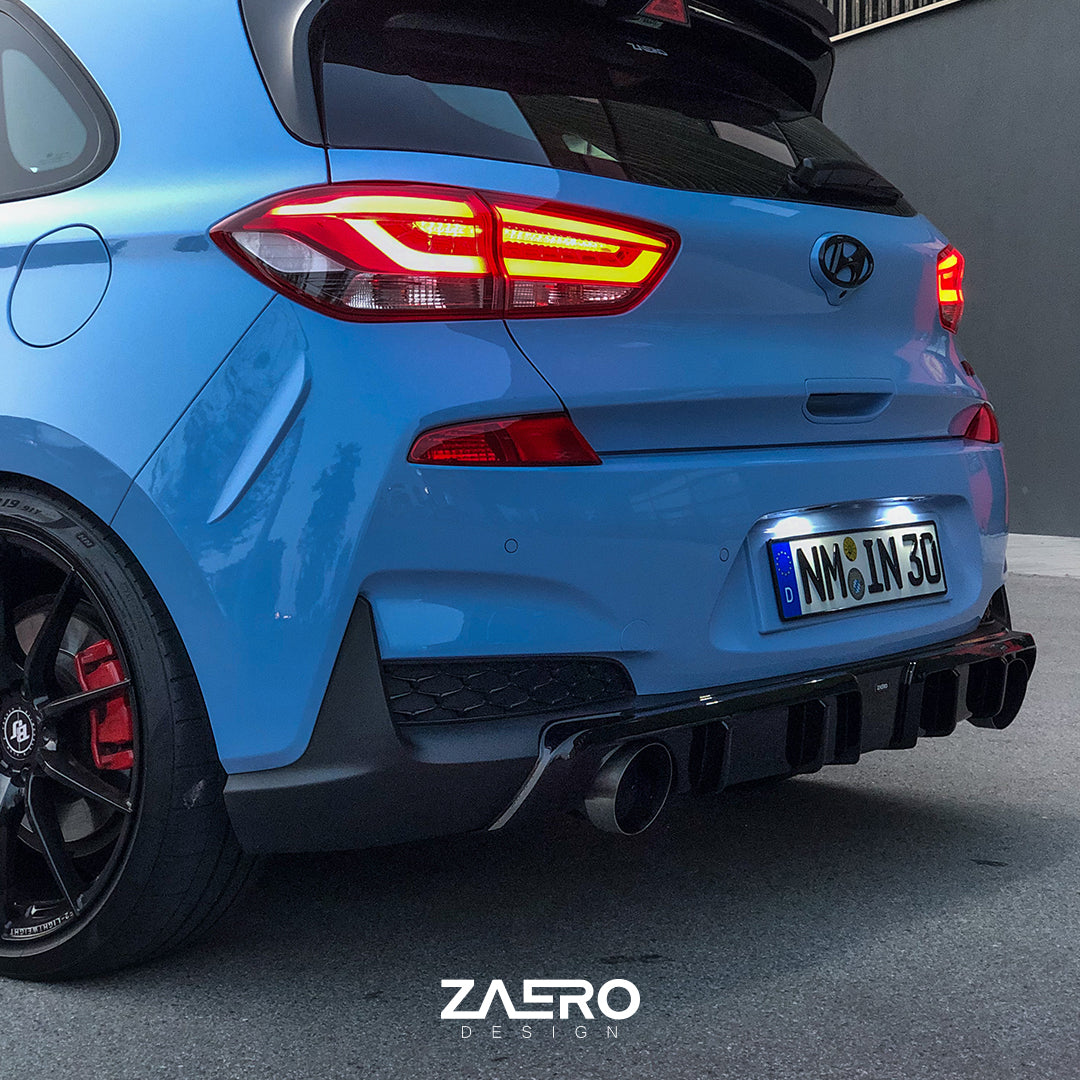 Diffuser Hyundai i30N Hatchback - Zaero Design
