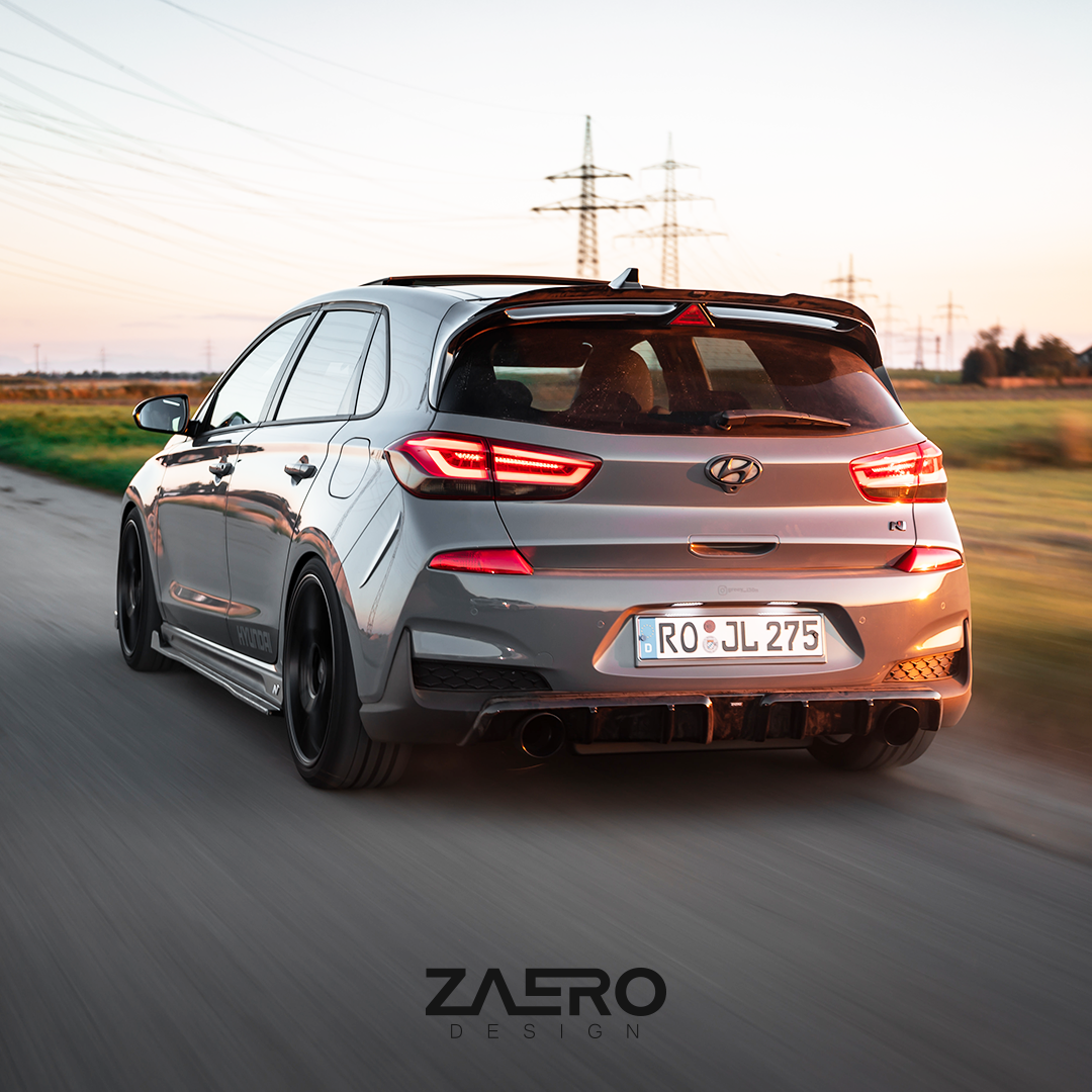 Rear spoiler Hyundai i30N Hatchback - Zaero Design