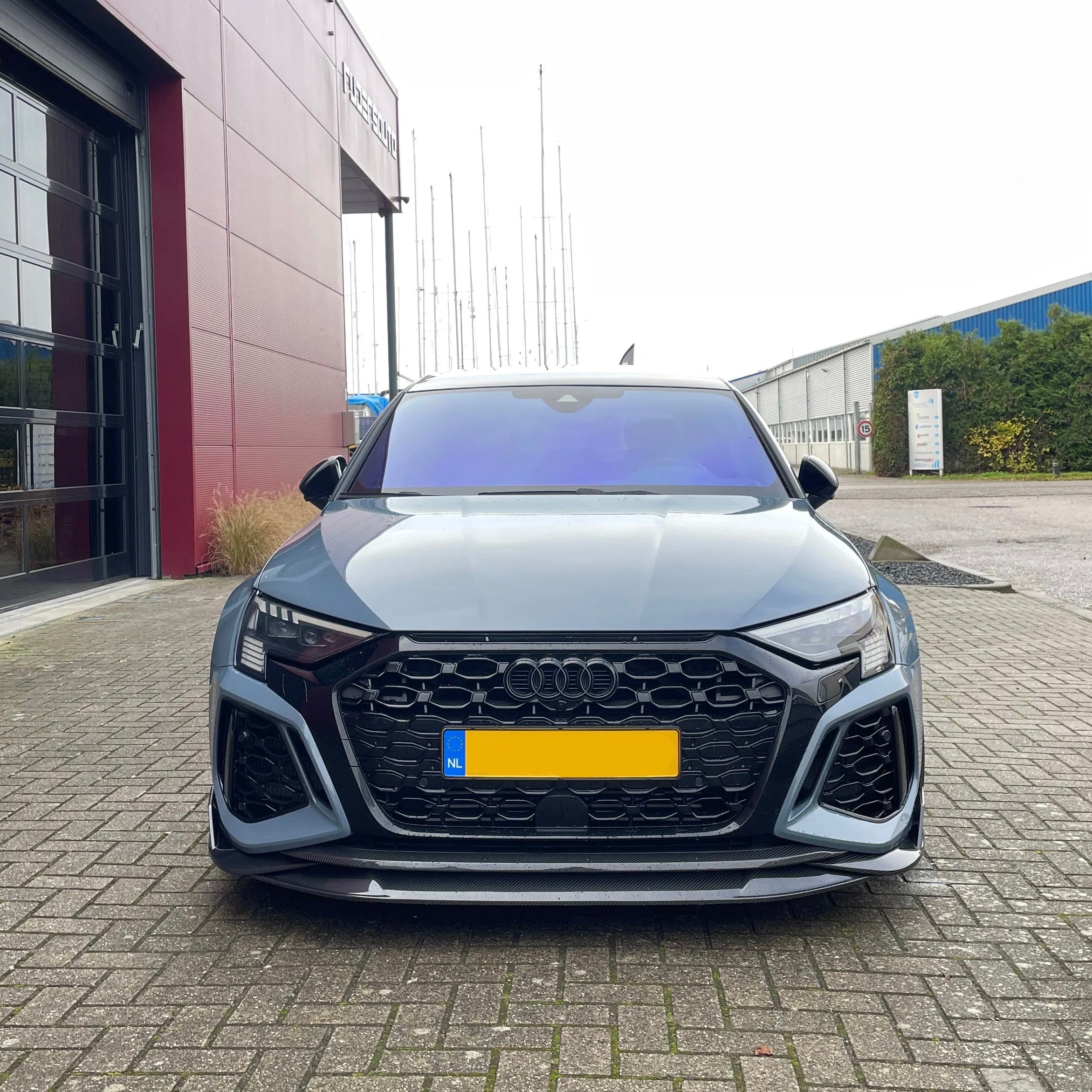 Carbon fibre front splitter Audi RS3 8Y 2021-2024 Sportback & Sedan