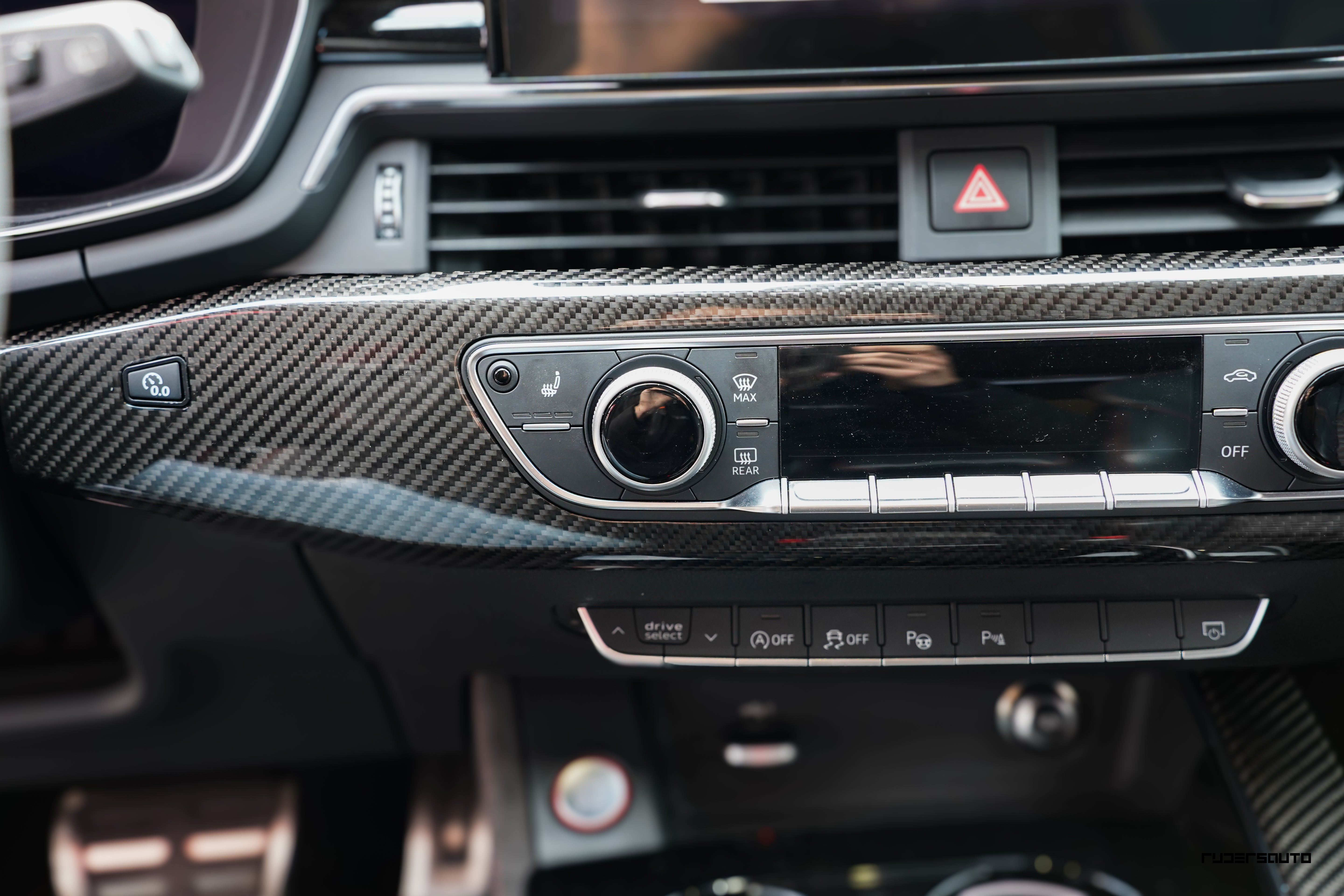 Carbon fibre interieurlijsten Audi RS4 B9 & B9.5