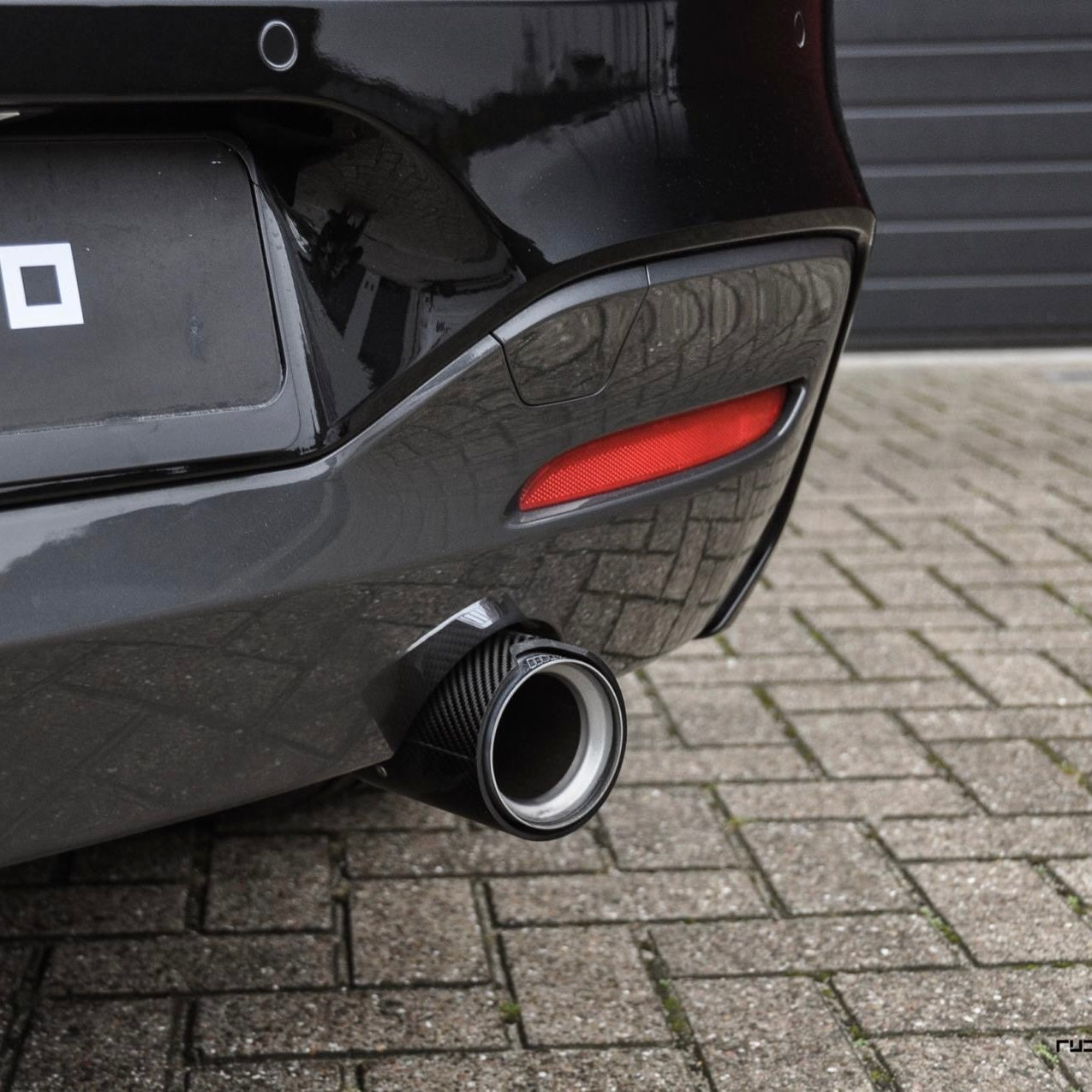 BMW M-Performance carbon uitlaatsierstuk - 60mm