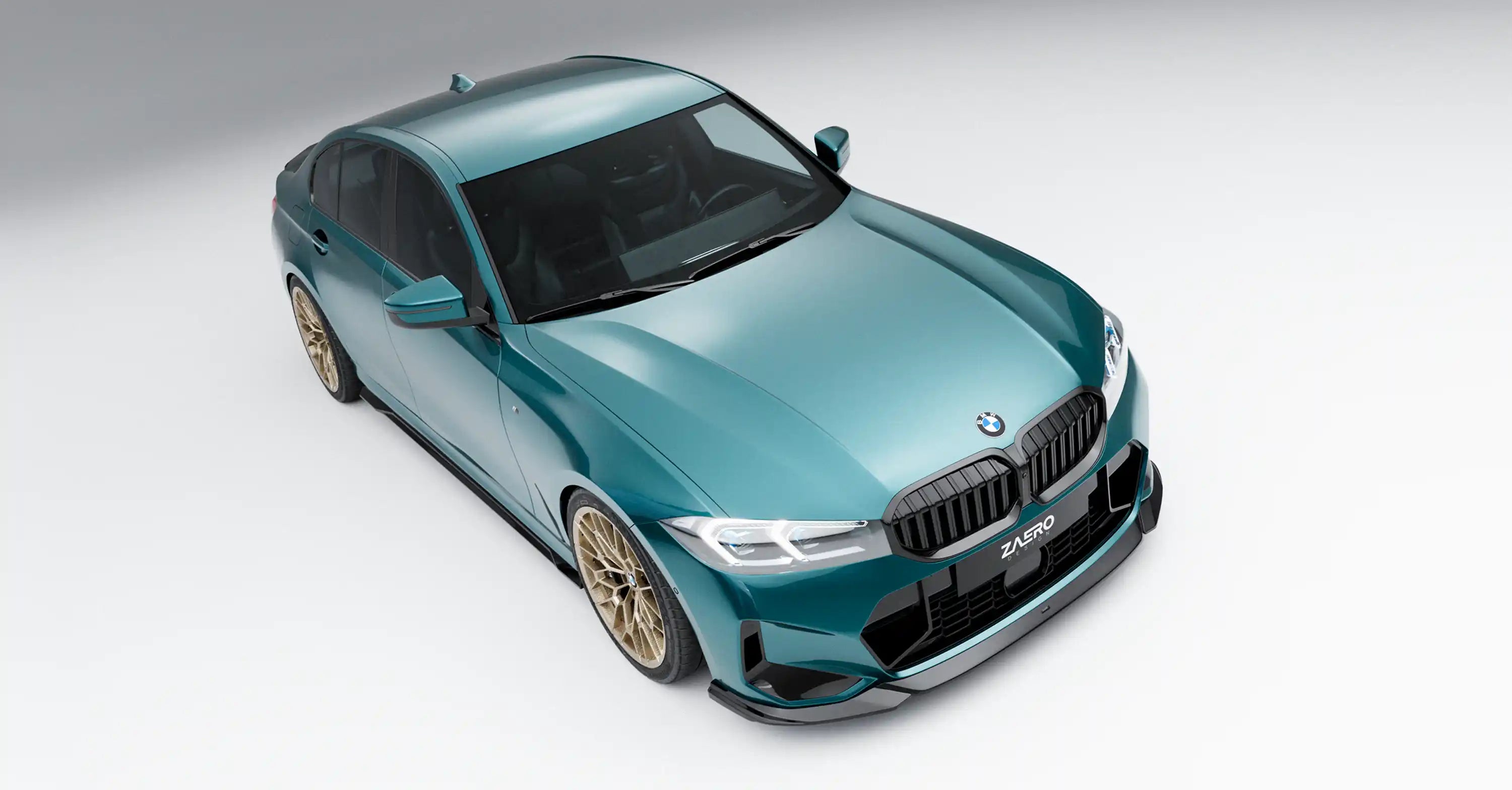 Front splitter BMW 3-serie G20/21 LCI - Zaero-Design