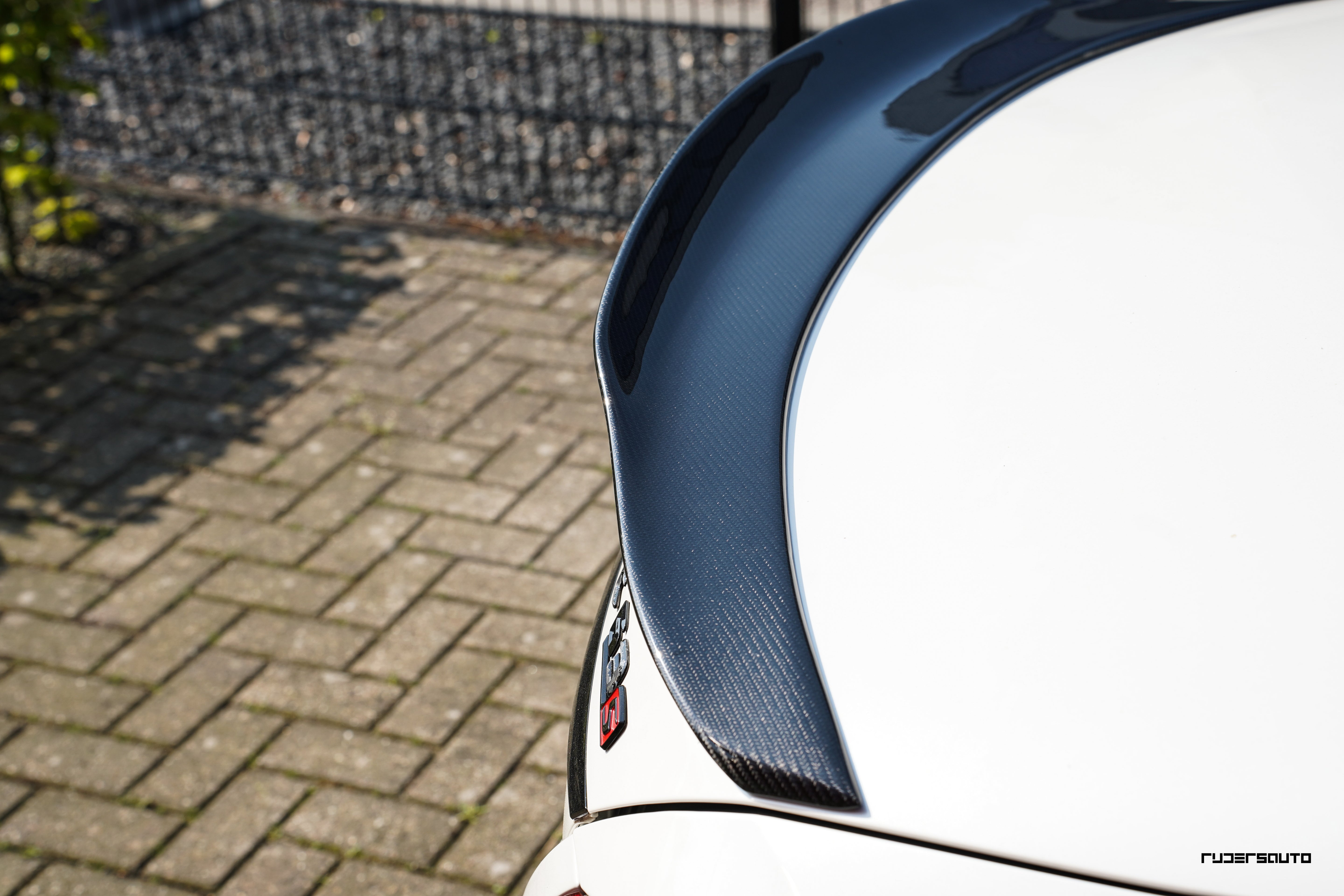 Carbon fibre kofferklep spoiler Mercedes C63 W205 Sedan