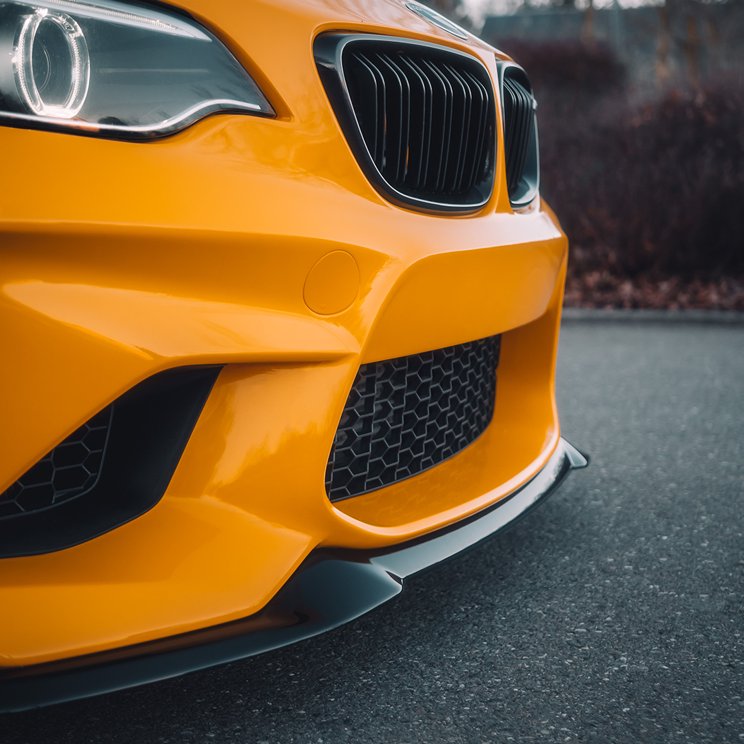 EVO-S Front splitter BMW M2 F87 OG LCI & PRE LCI - Zaero Design