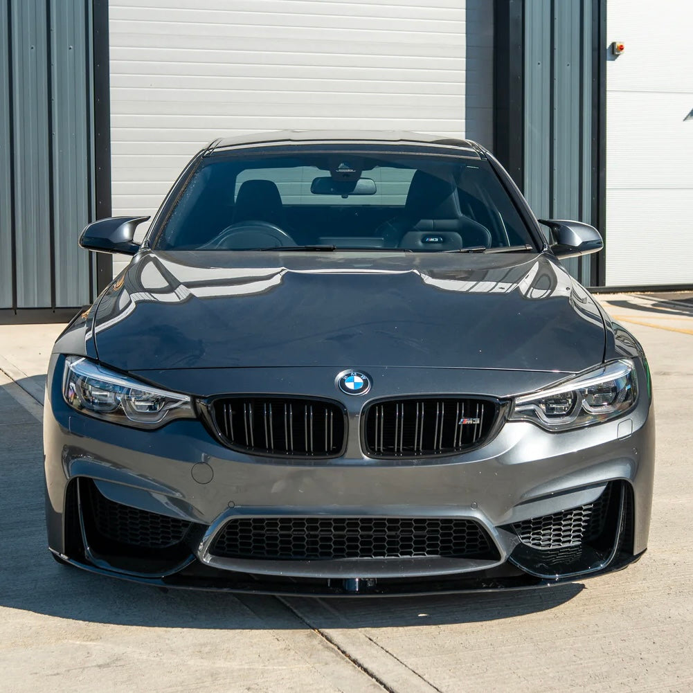 Front splitter M-Performance style BMW F80 M3/F82 M4 - Hoogglans zwart