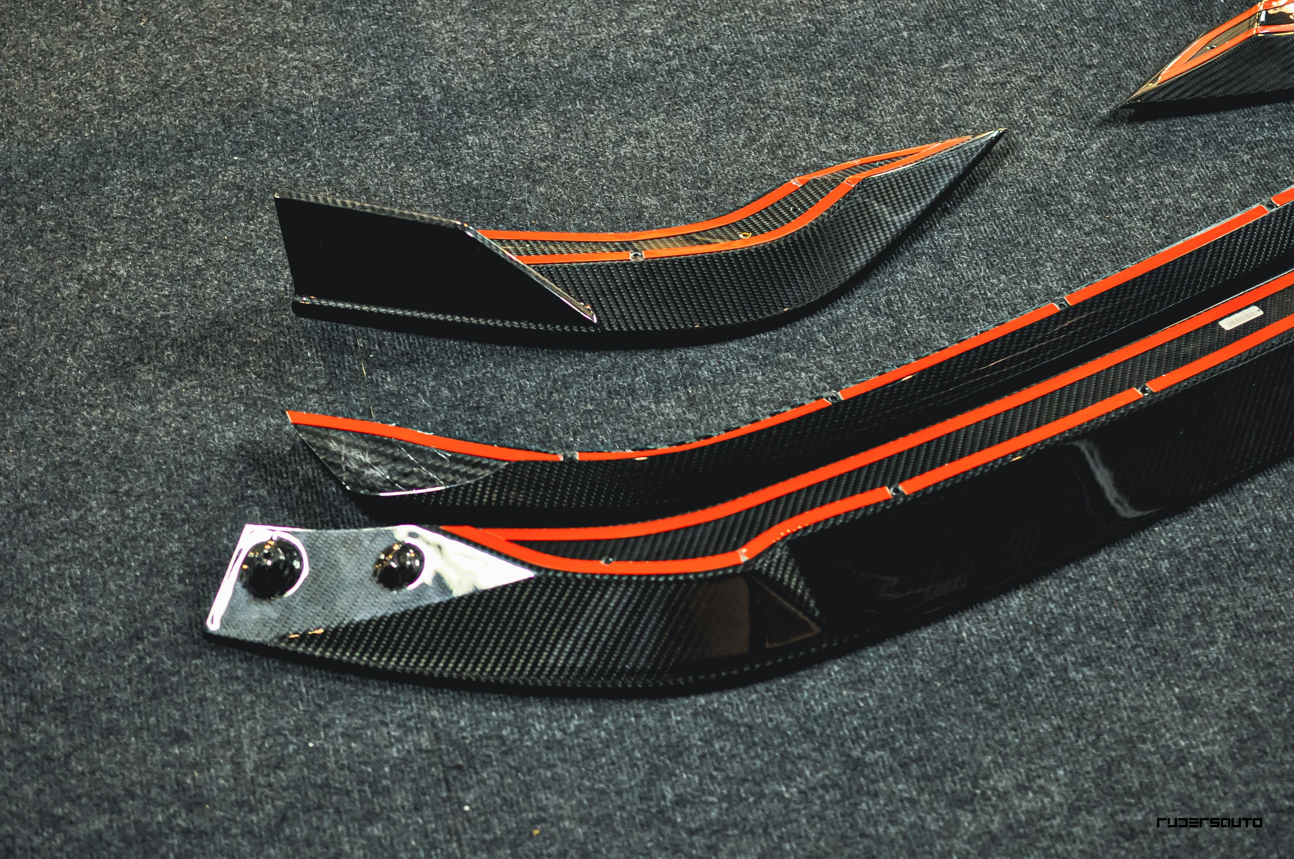 Carbon fibre front splitter Audi RS3 8Y 2021-2024 Sportback & Sedan