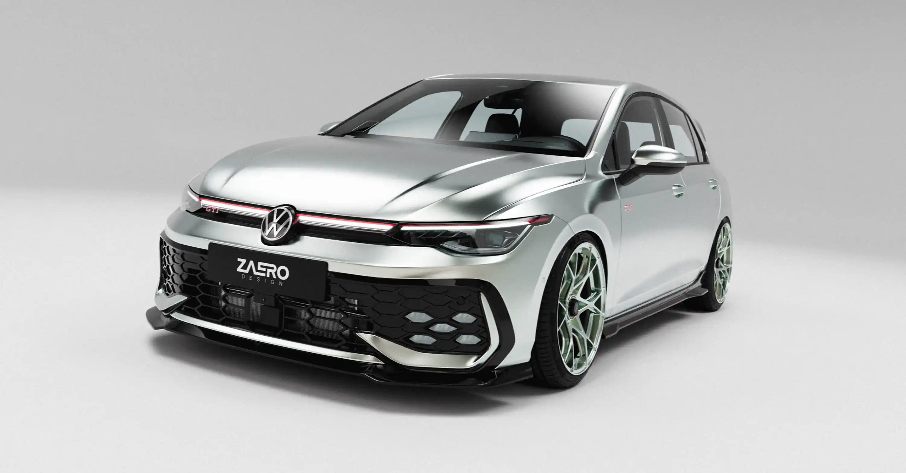 Front splitter VW Golf 8.5 GTI - Zaero-Design