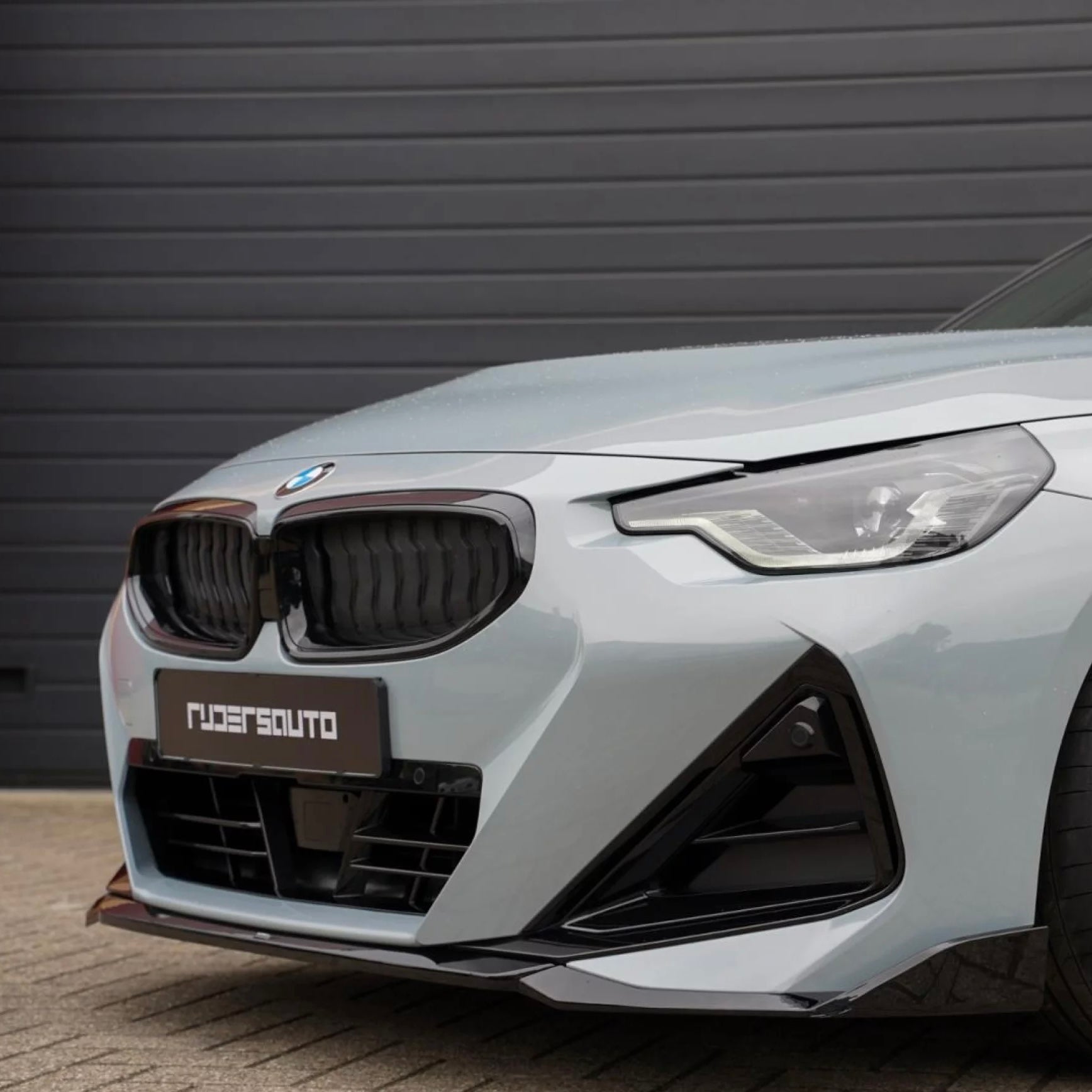 Front splitter BMW G42 2-serie M-Performance style - Hoogglans zwart