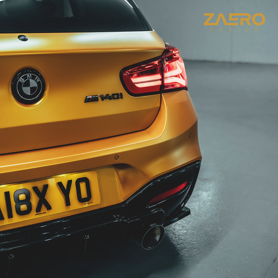 Diffuser flaps BMW 1-serie F20 I F21 LCI - Zaero Design