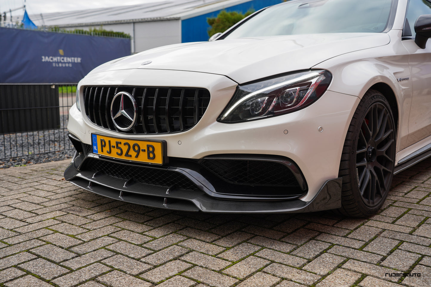 Carbon fibre front splitter Mercedes C63 W205 Coupe