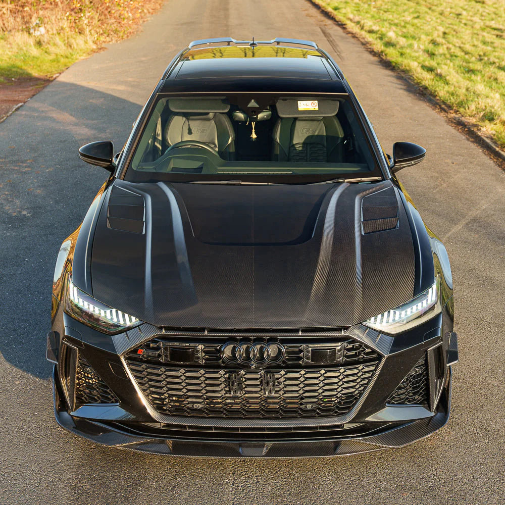 Carbon fibre motorkap Audi A6/A7/S6/S7/RS6/RS7 C8